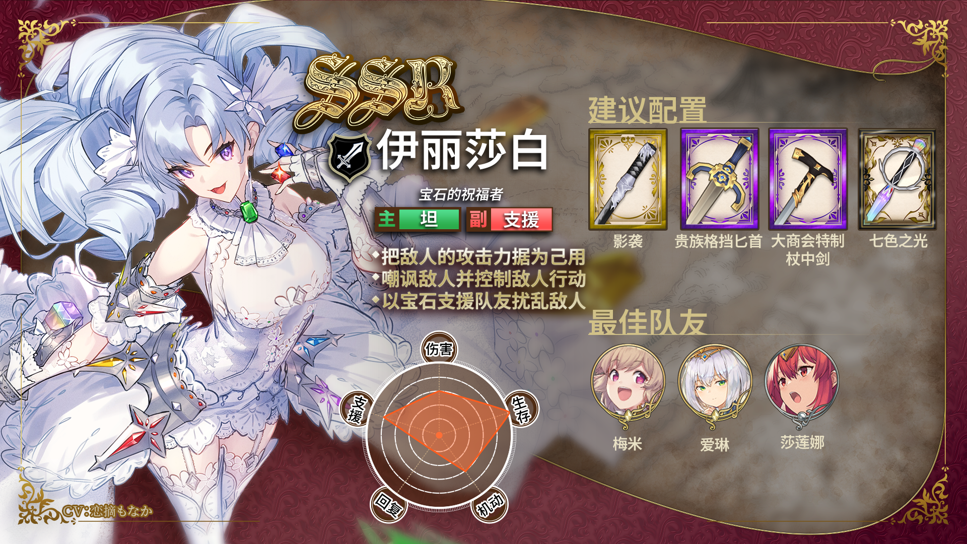 新店员到职·伊丽莎白