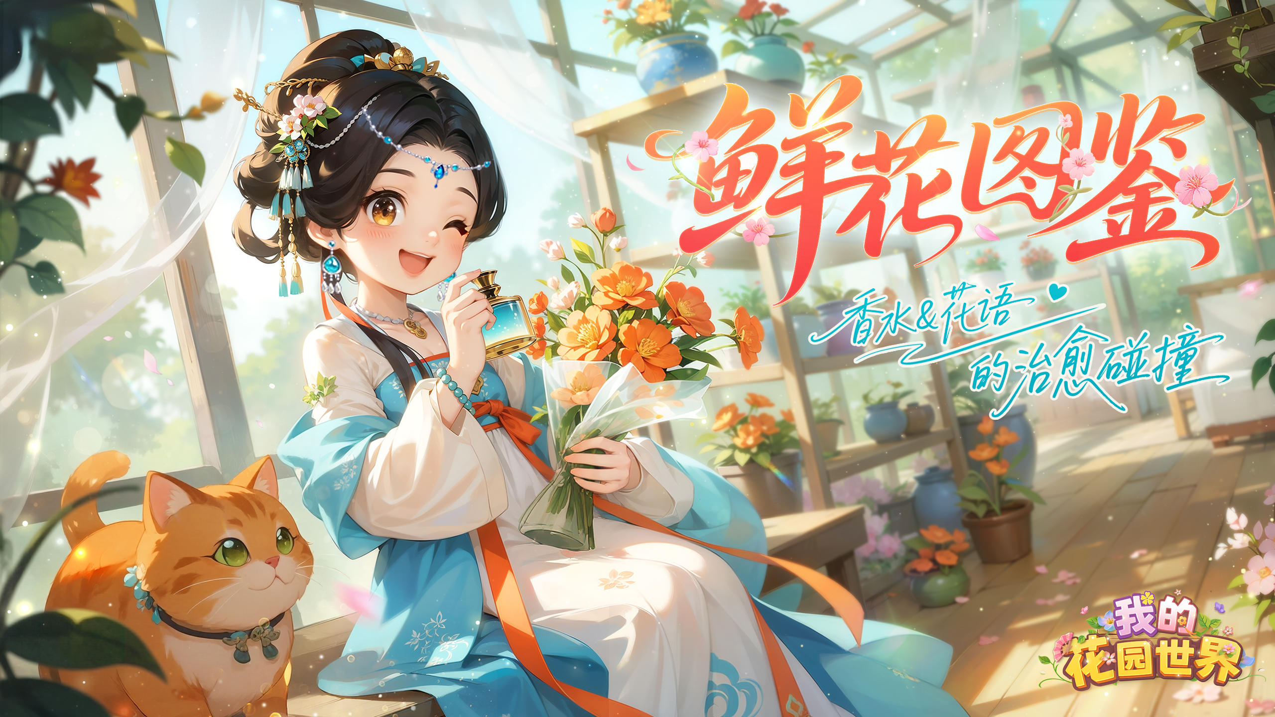 【鲜花图鉴】我的花园世界-水仙花