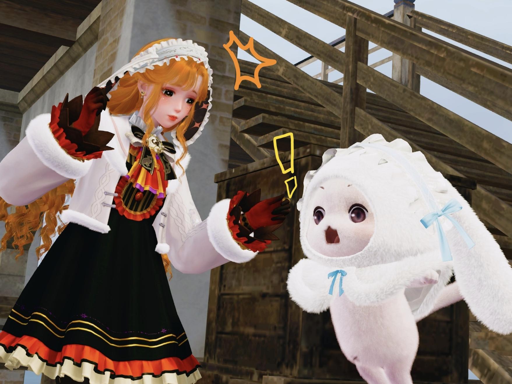 “哎呀暖暖救我！”