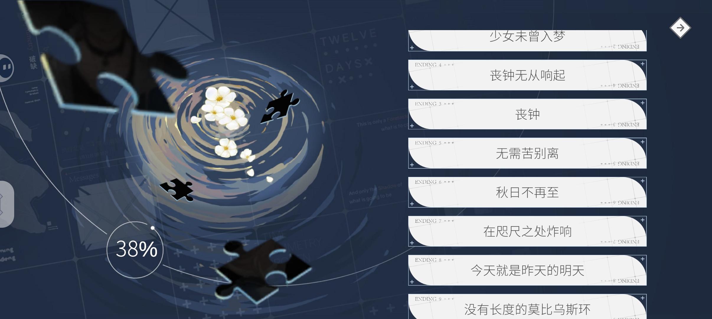 总结了目前的九个结局，含剧透打开慎重！截图