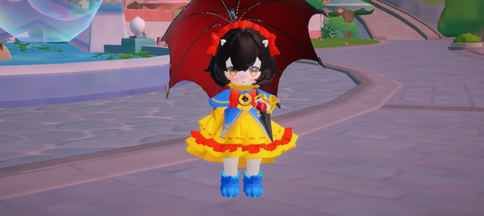 米姆米姆哈对比心动小镇（2）