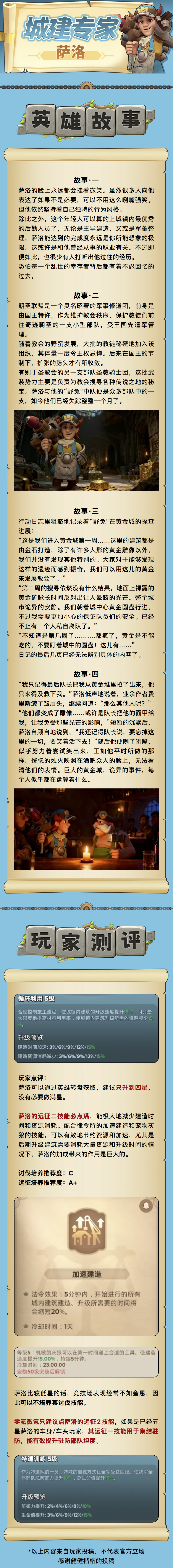 英雄测评：城建专家萨洛