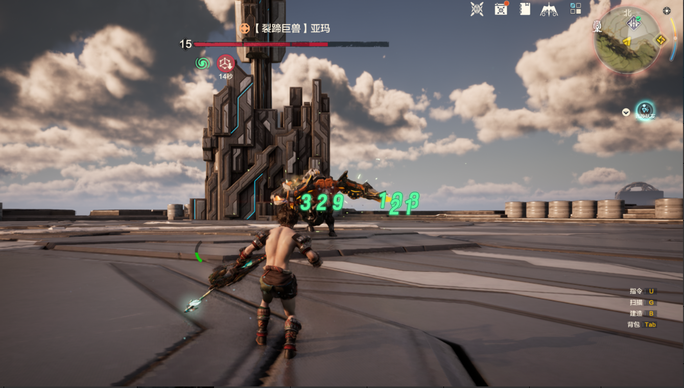 不知道元素克制打boss，半天还没我伤害高截图