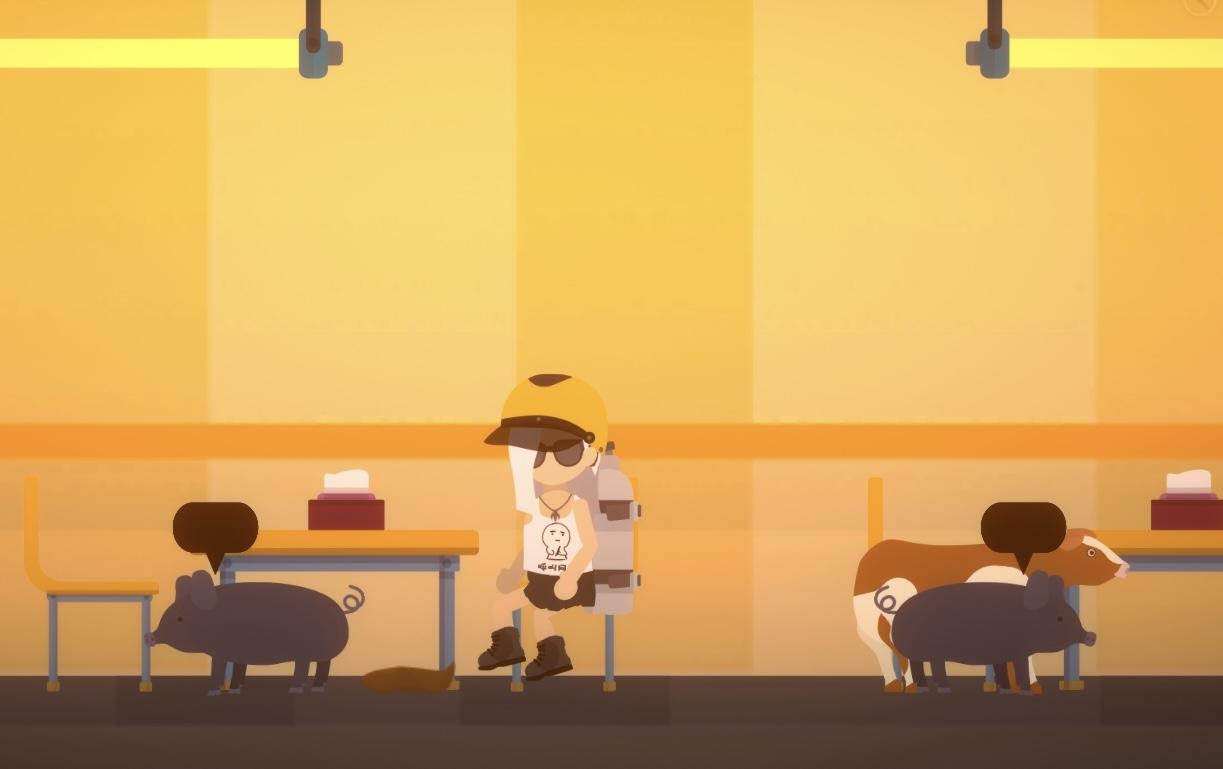 在黄焖鸡店里找到了走丢的猪猪牛牛！