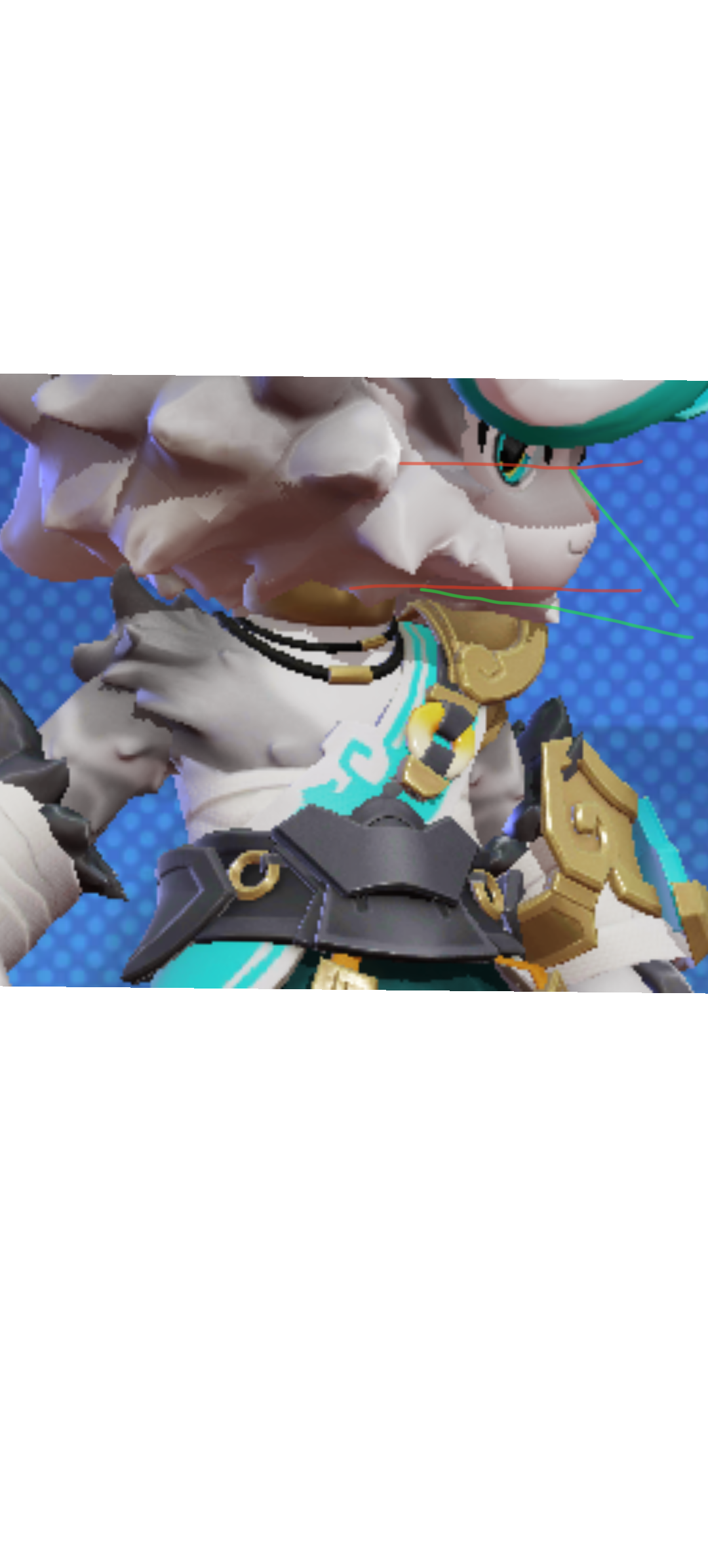 选了个自认为够格的角色给策划做参考