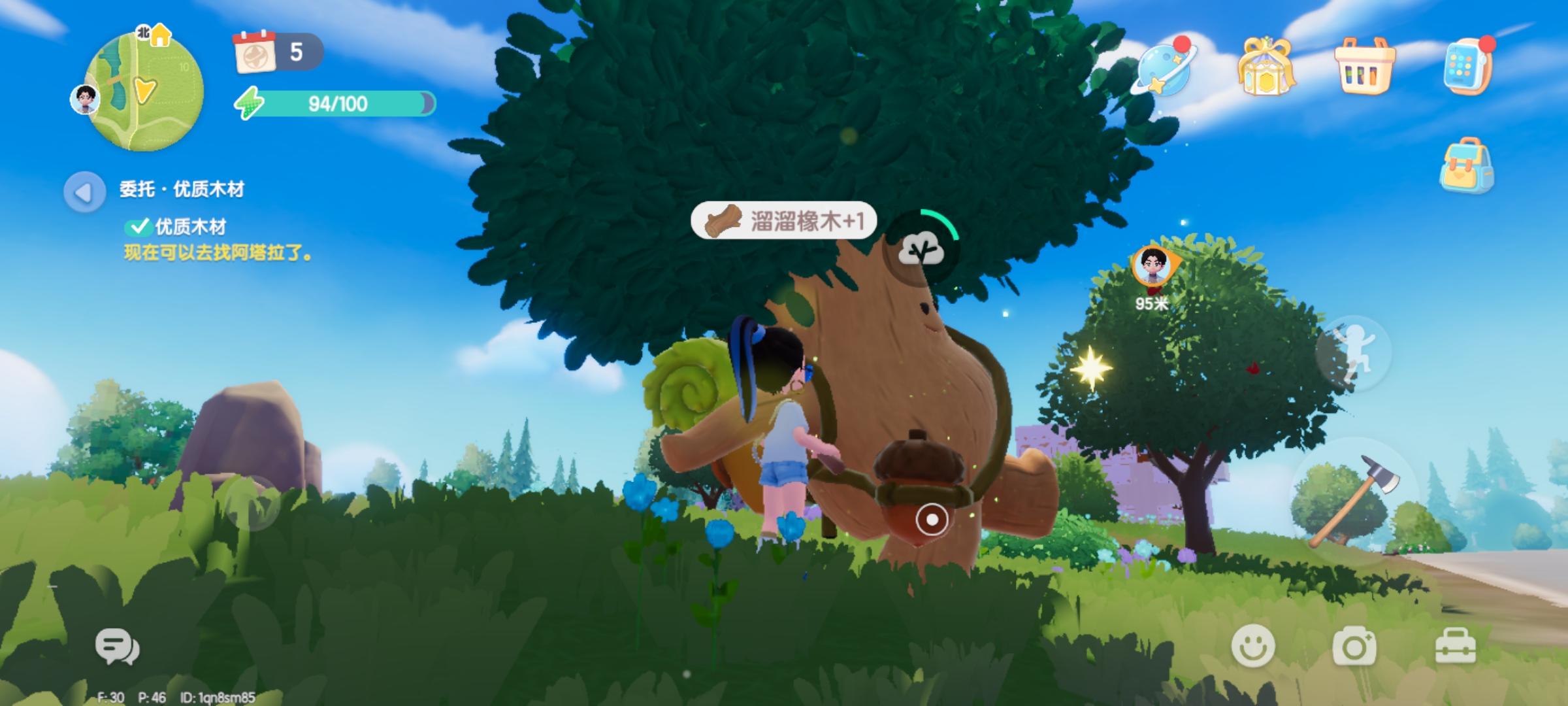 8.1 溜溜橡木和无瑕萤石位置截图