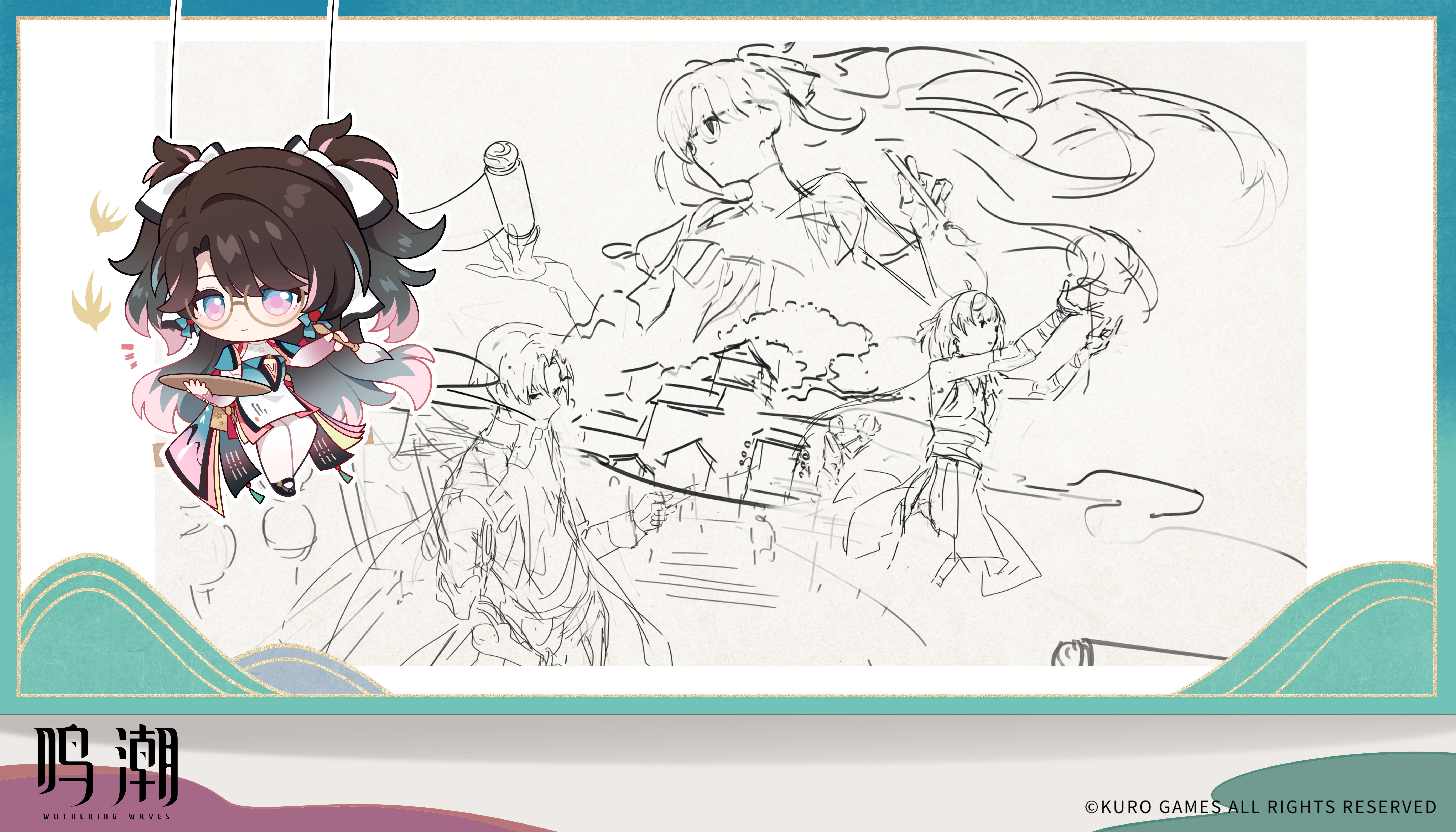 整体的画面……已经有了！不知道委托方……还满意吗？