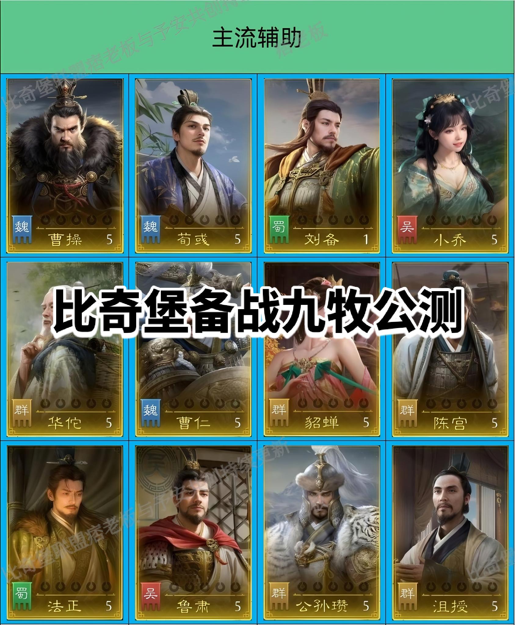 比奇堡备战九牧公测（有军费）