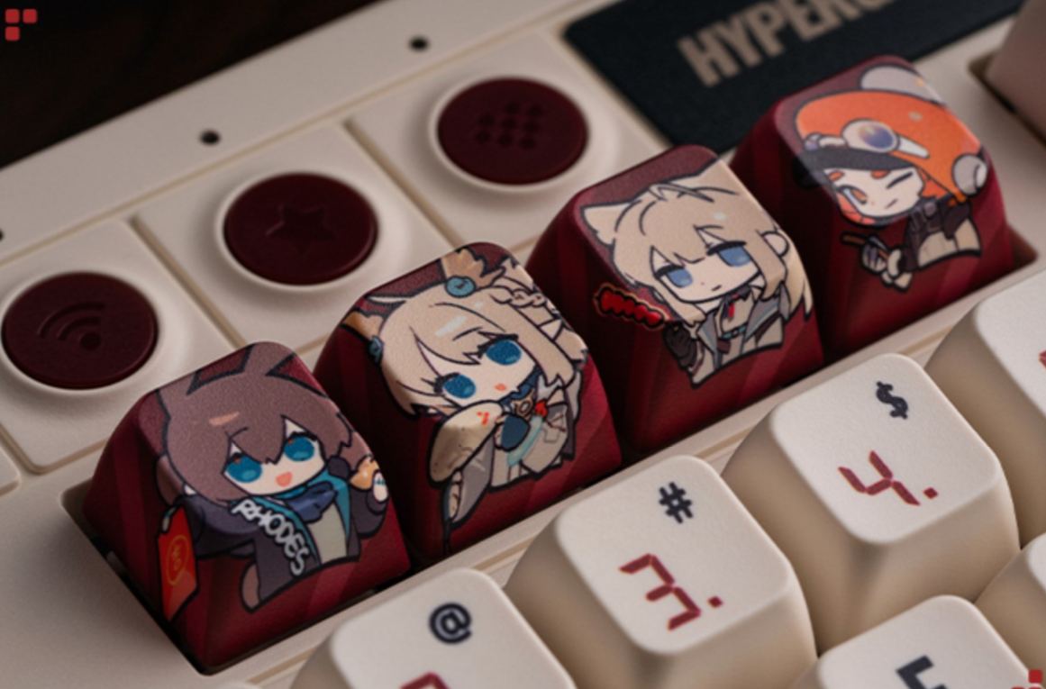 八位堂 × 鹰角网络 Retro87 复古键盘礼盒来了！