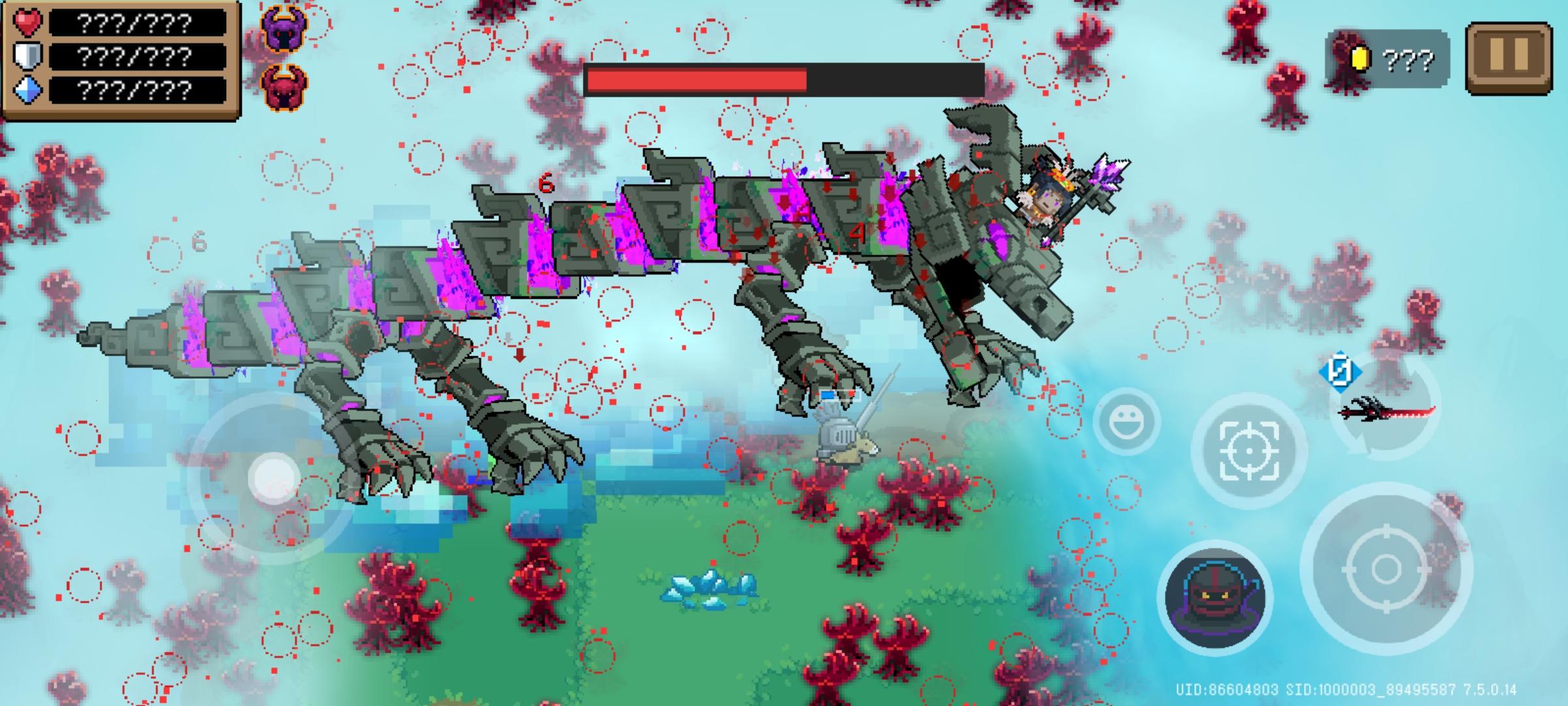 龙+太刀，全屏冰刺截图