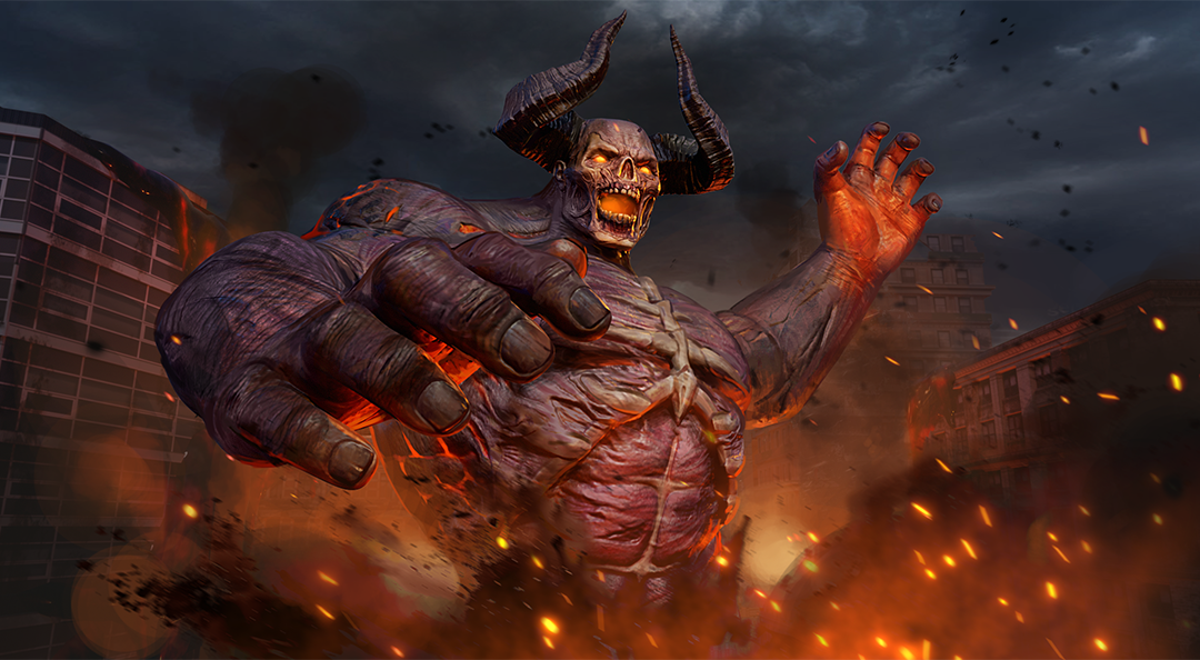 熔岩巨人，《僵尸前线3D》自由移动玩法新BOSS首爆