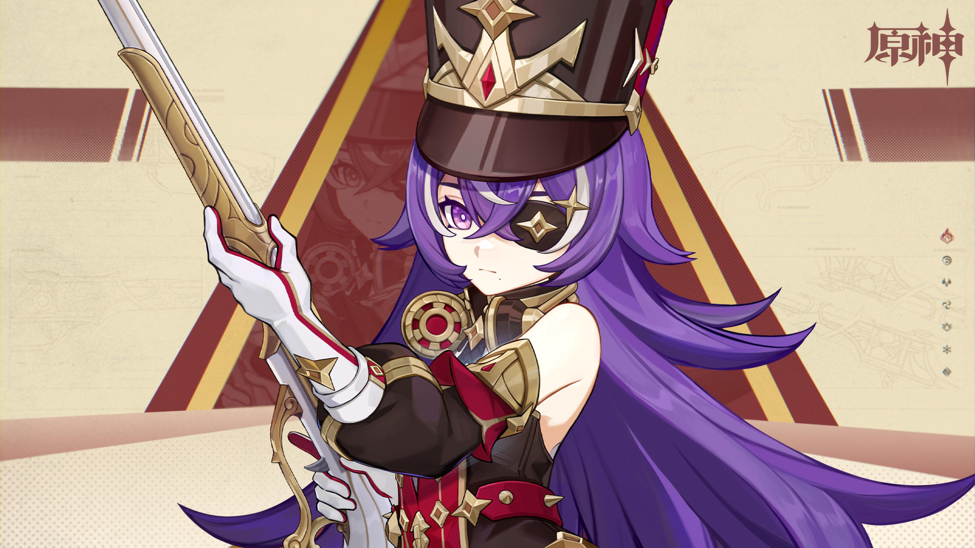 《原神》角色演示-「夏沃蕾：弹无虚发」