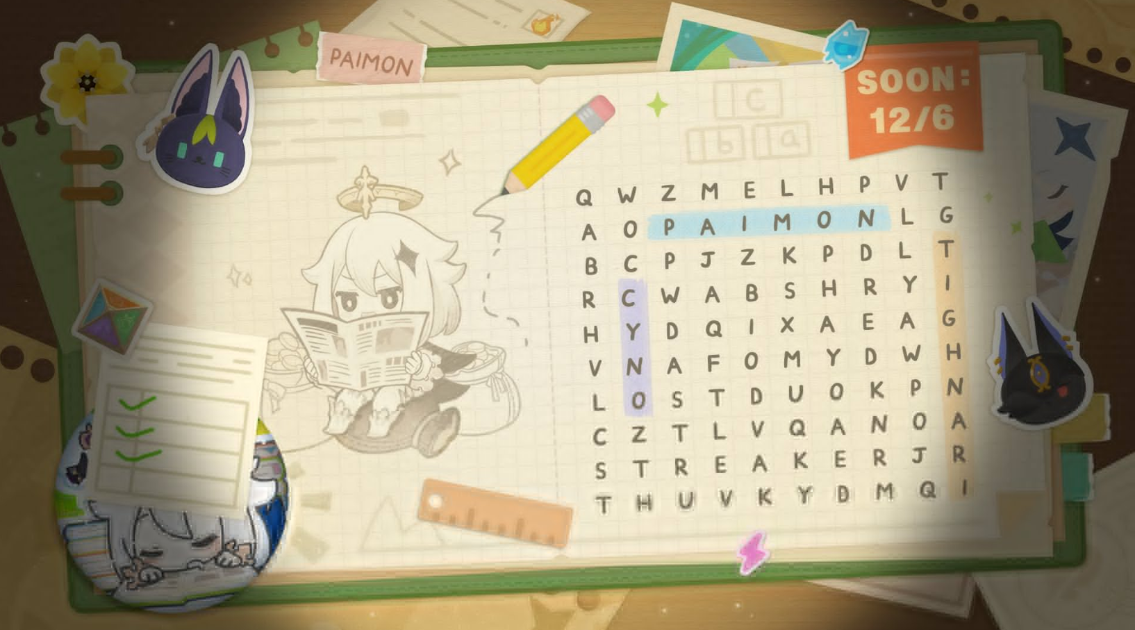 原神 × 多邻国二度联动官宣，派蒙接棒可莉12月6日开启