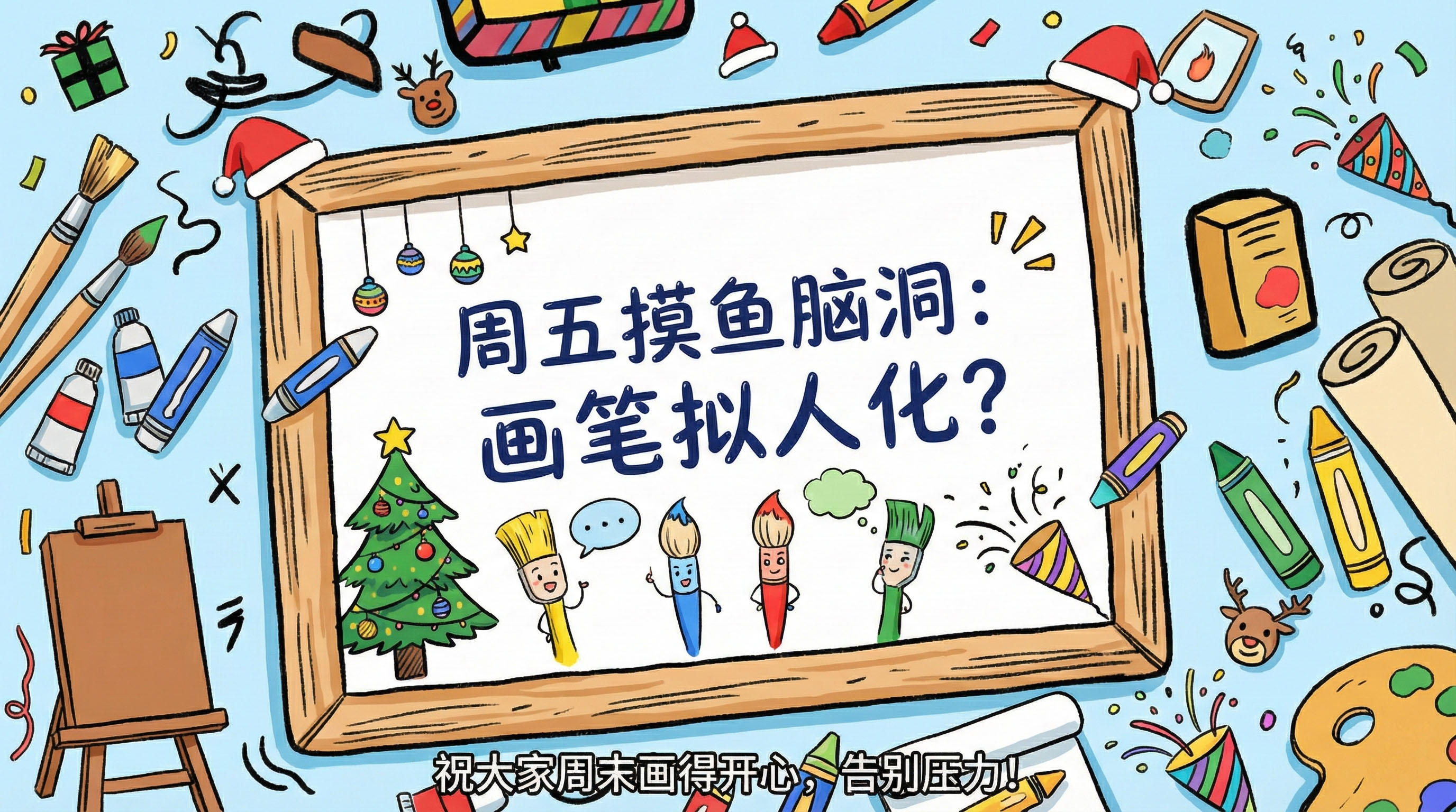 🖌️ 周五画报｜如果画笔会说话，你希望它是什么性格？