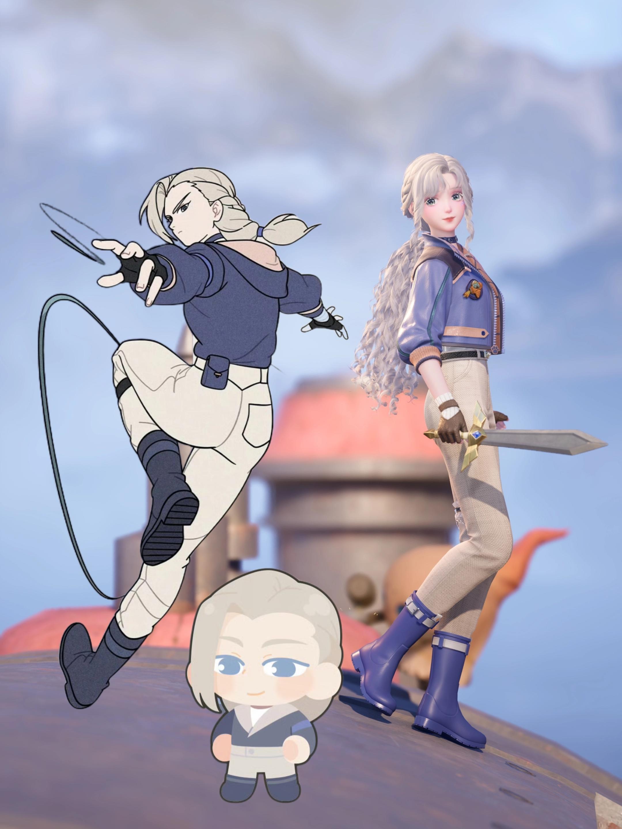 鹿野师姐の衣品暴击｜无限暖暖cos