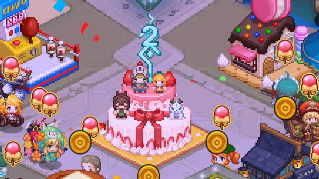 小公主还有所有守护小公主的骑士们生日快乐