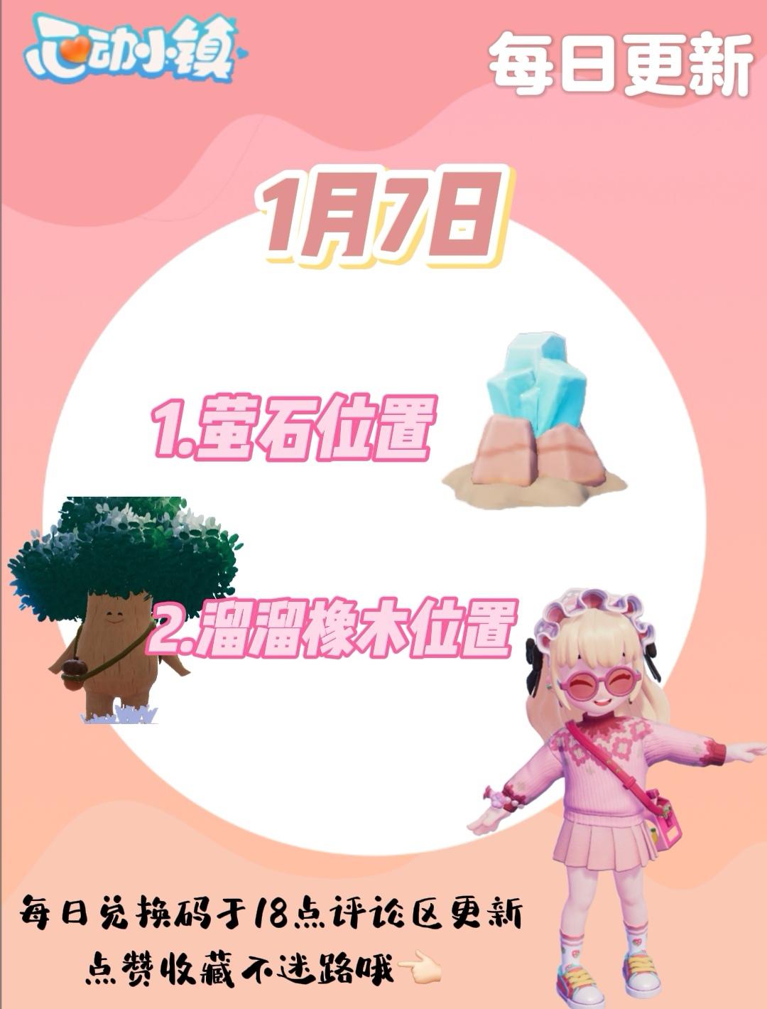 1月7日 萤石和溜溜橡木位置截图