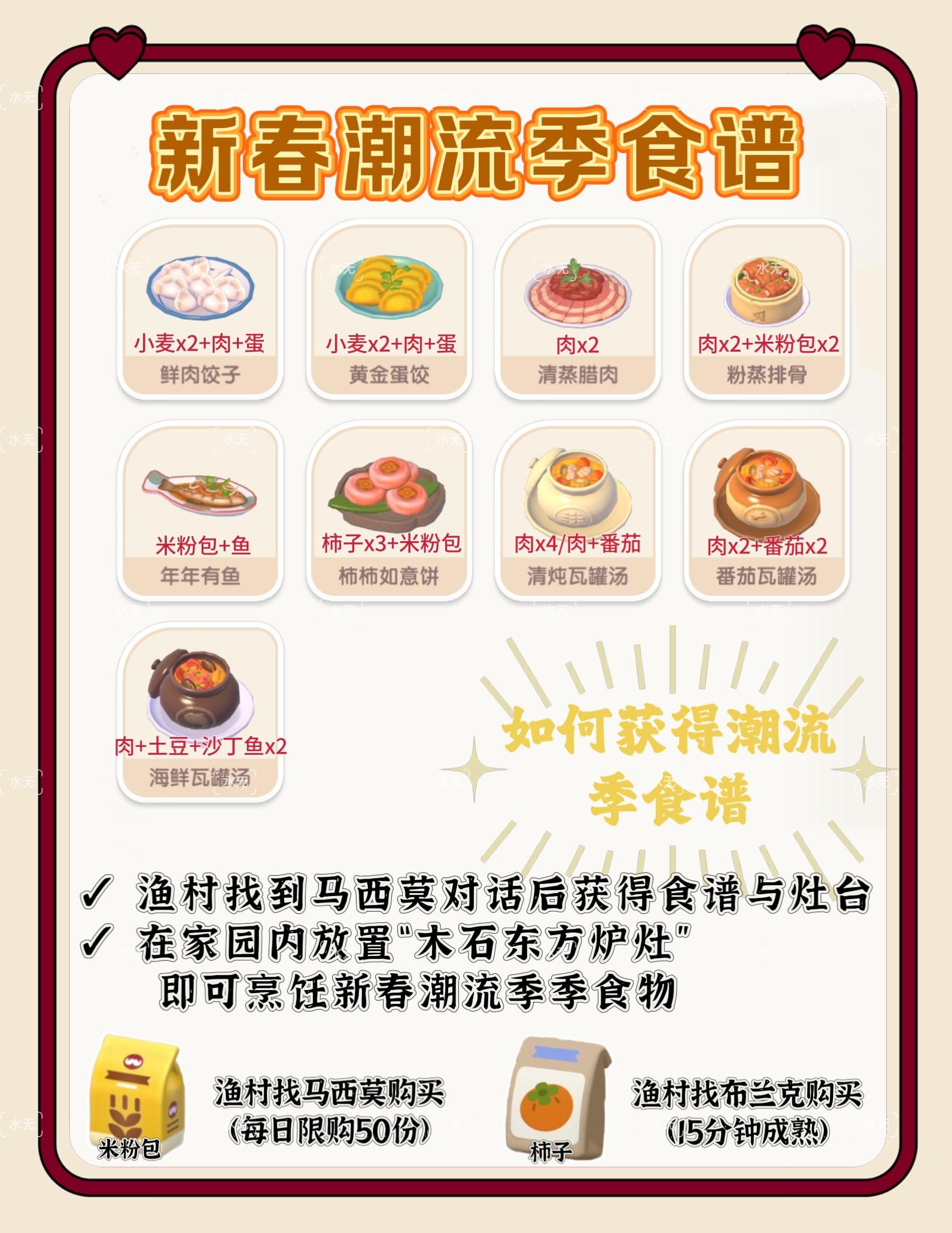 【食谱】新春潮流季新食谱截图