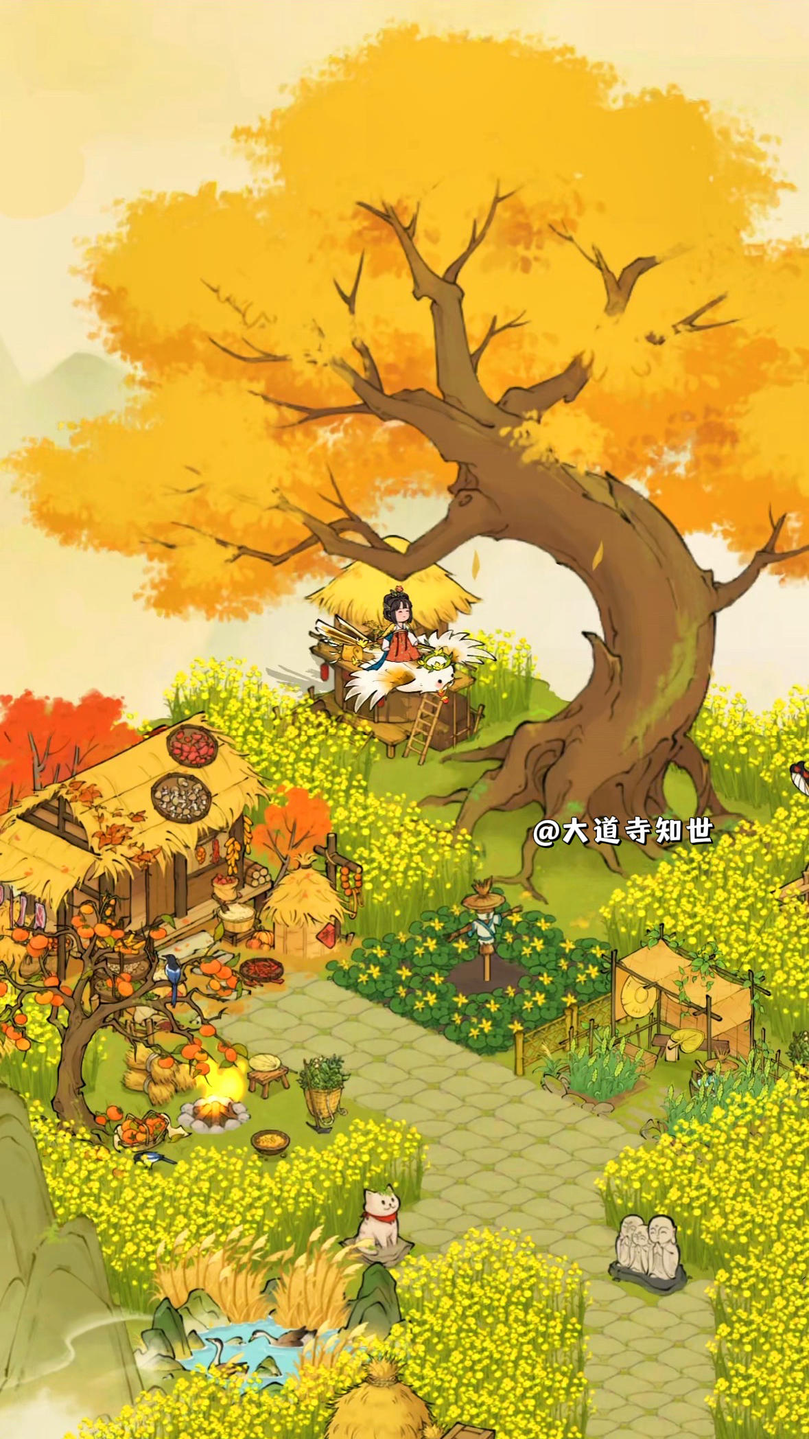 个人觉得我这个布局可以做壁纸的程度了