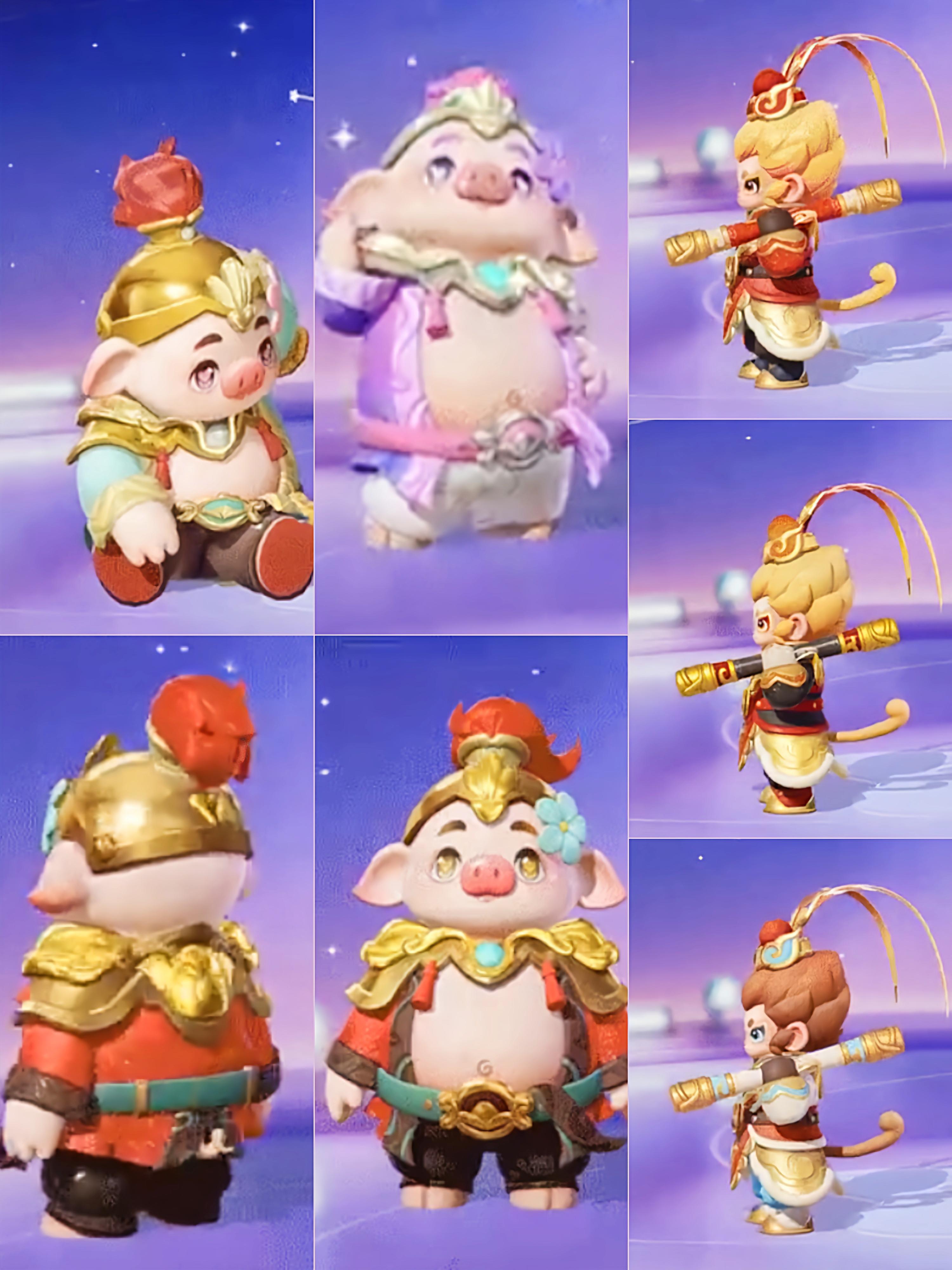 正反面➕染色|八戒与金箍棒