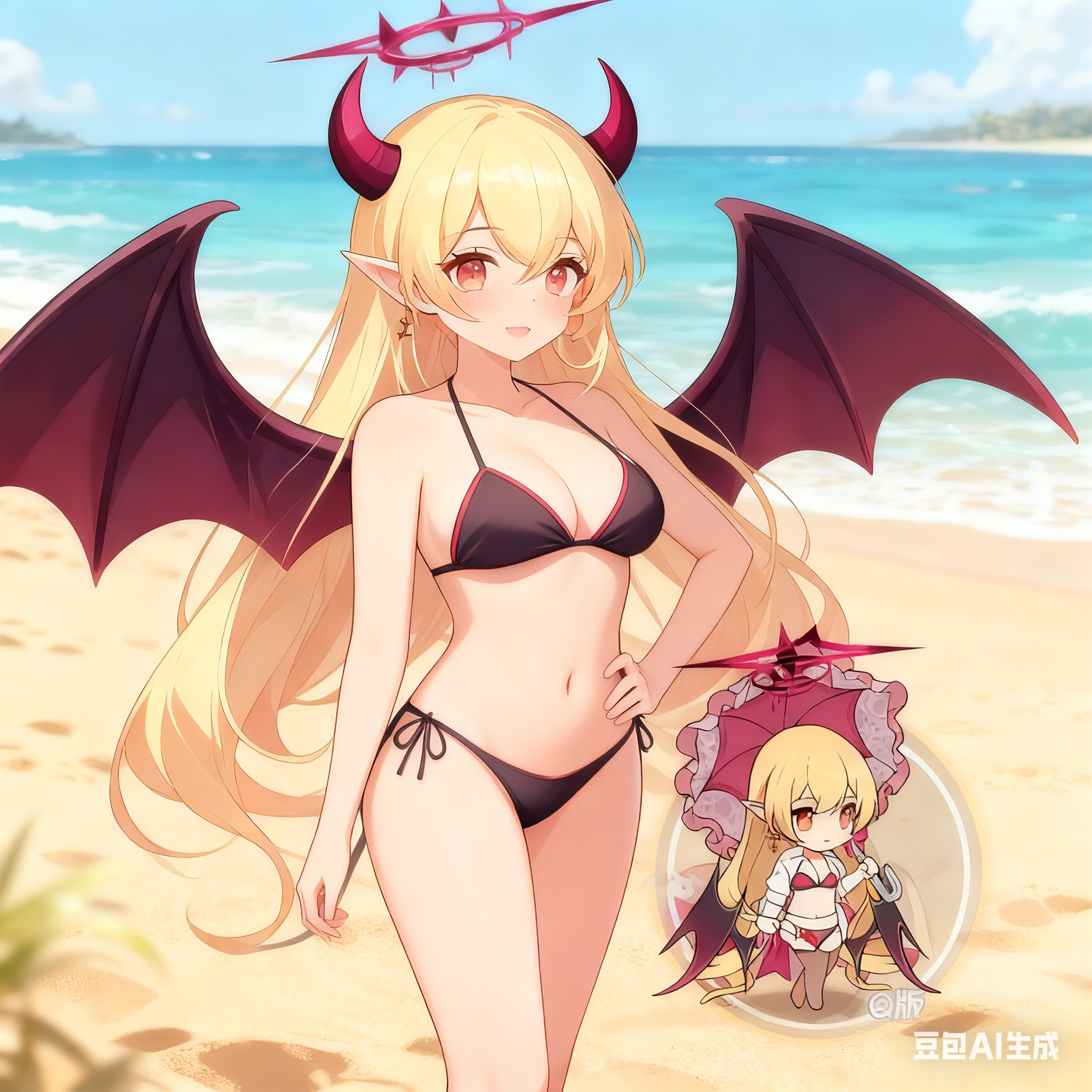 亚莉娅-泳装少女闪亮登场✨