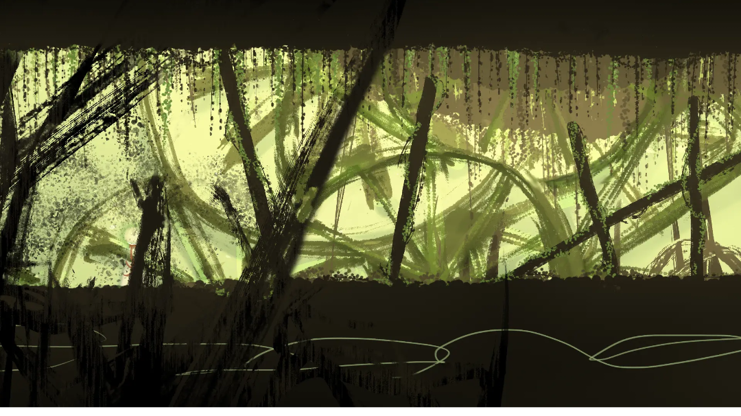 确认场景绘制，正在画中……