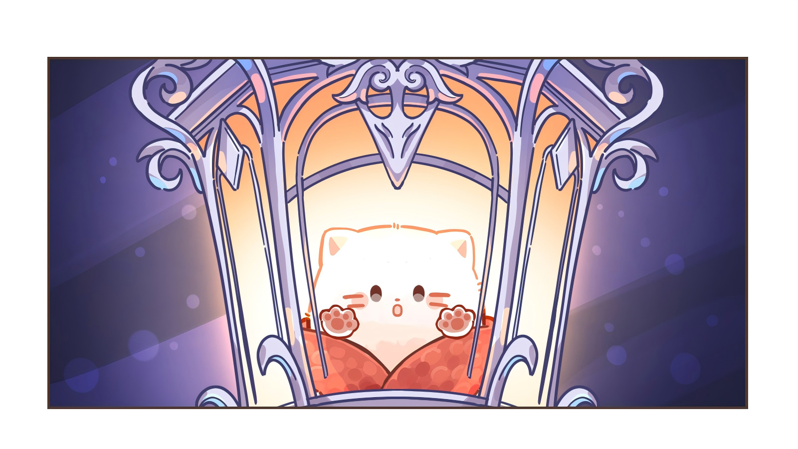 飞蛾扑火，猛喵扑蛾