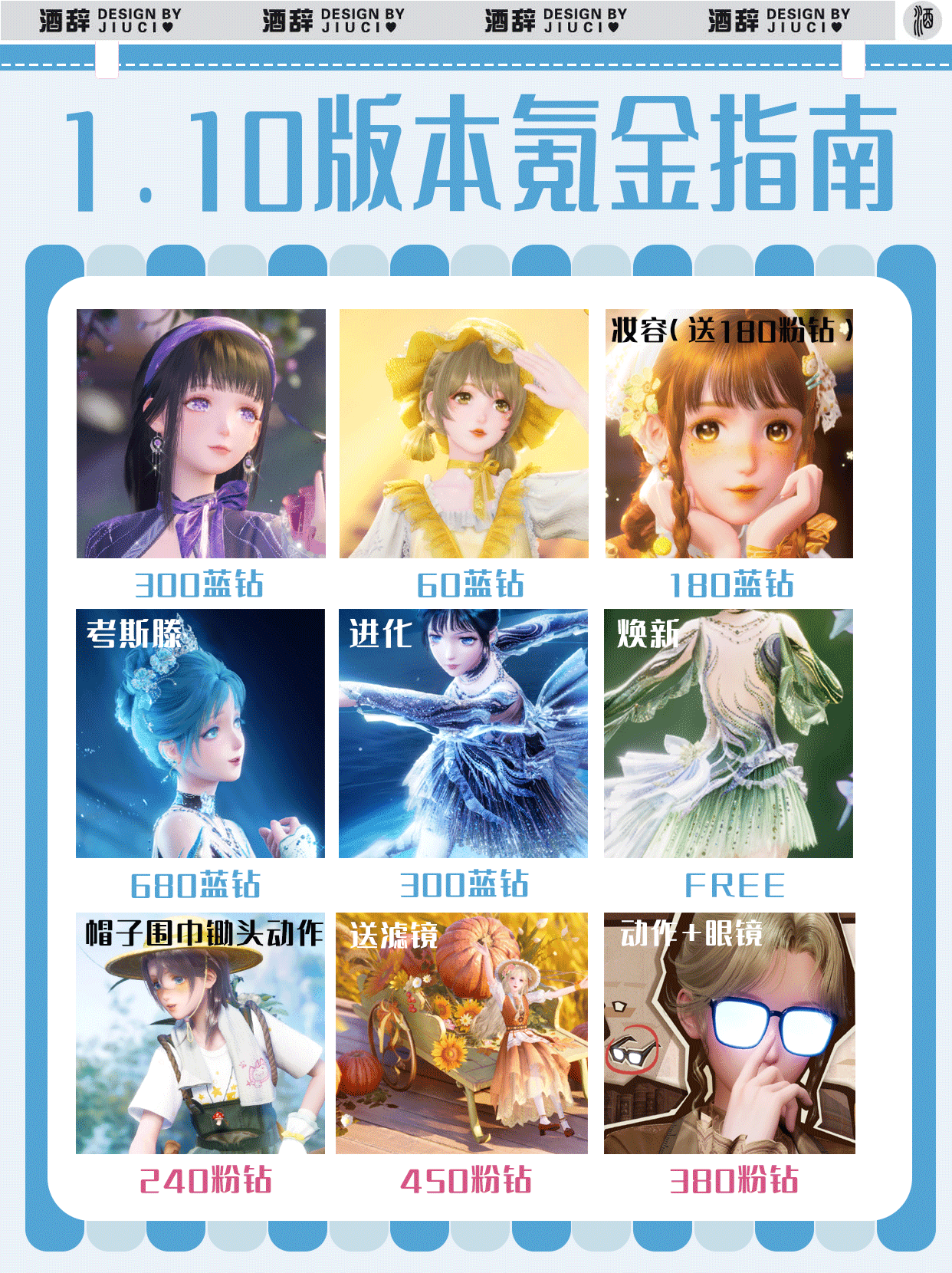 无限暖暖1.10版本丰收季氪金指南