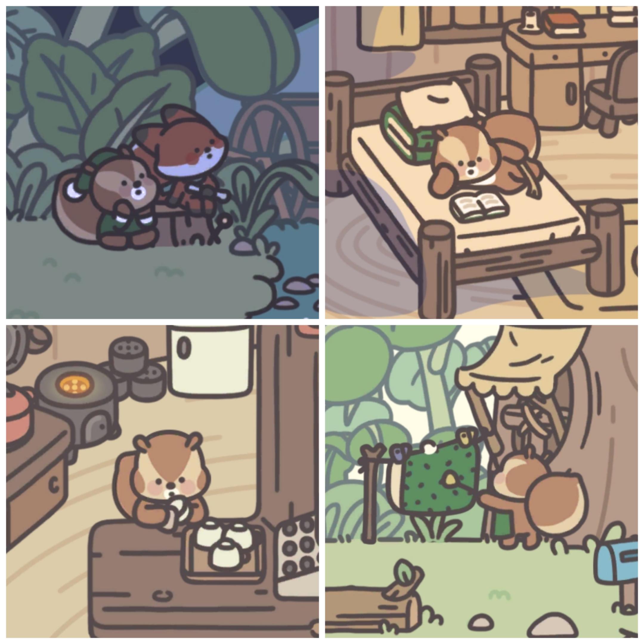 终于凑够了九张四宫格！好耶！