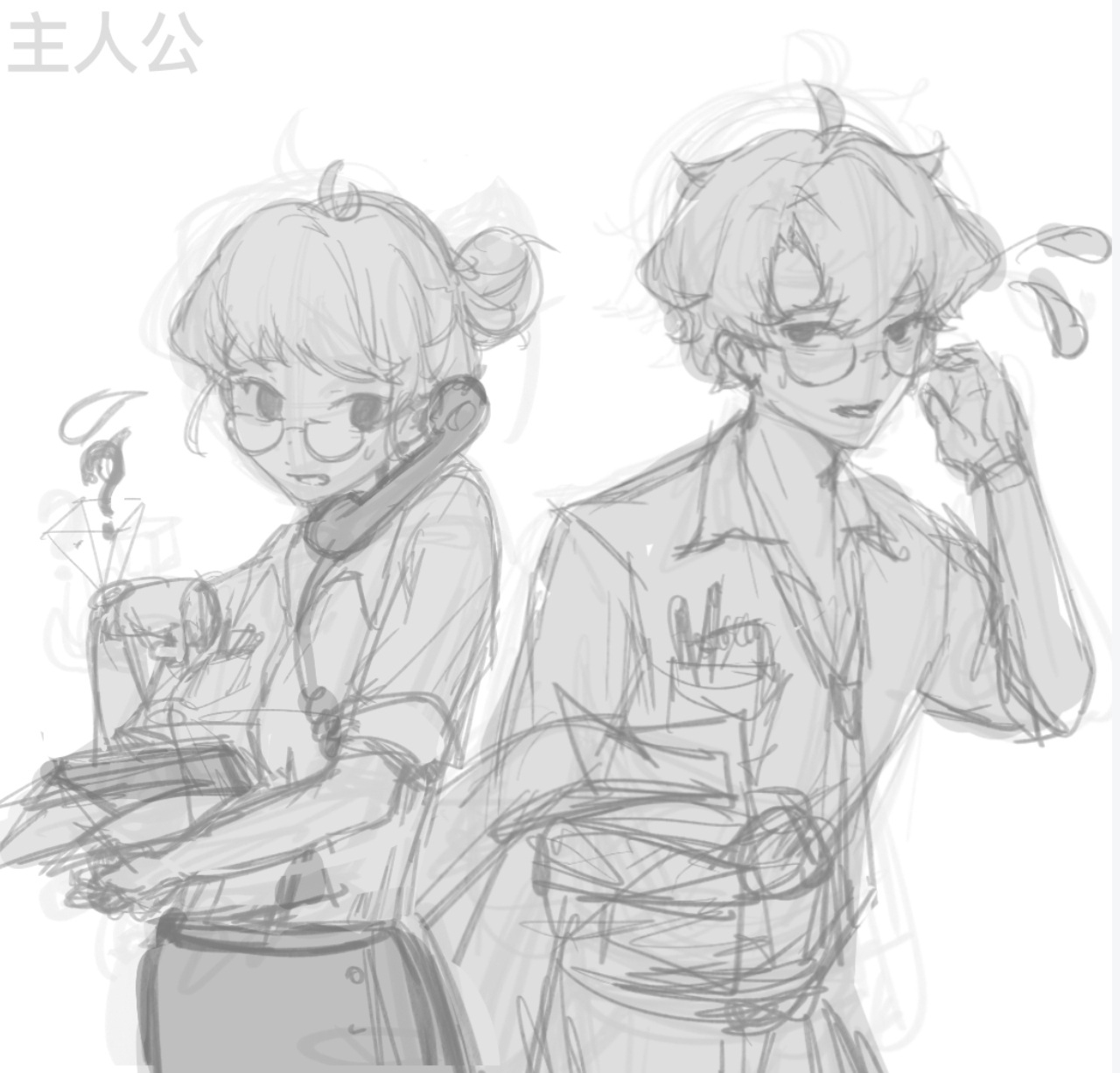 【taptap聚光灯】开发者日志#2 目前可公开的情报（人设篇）