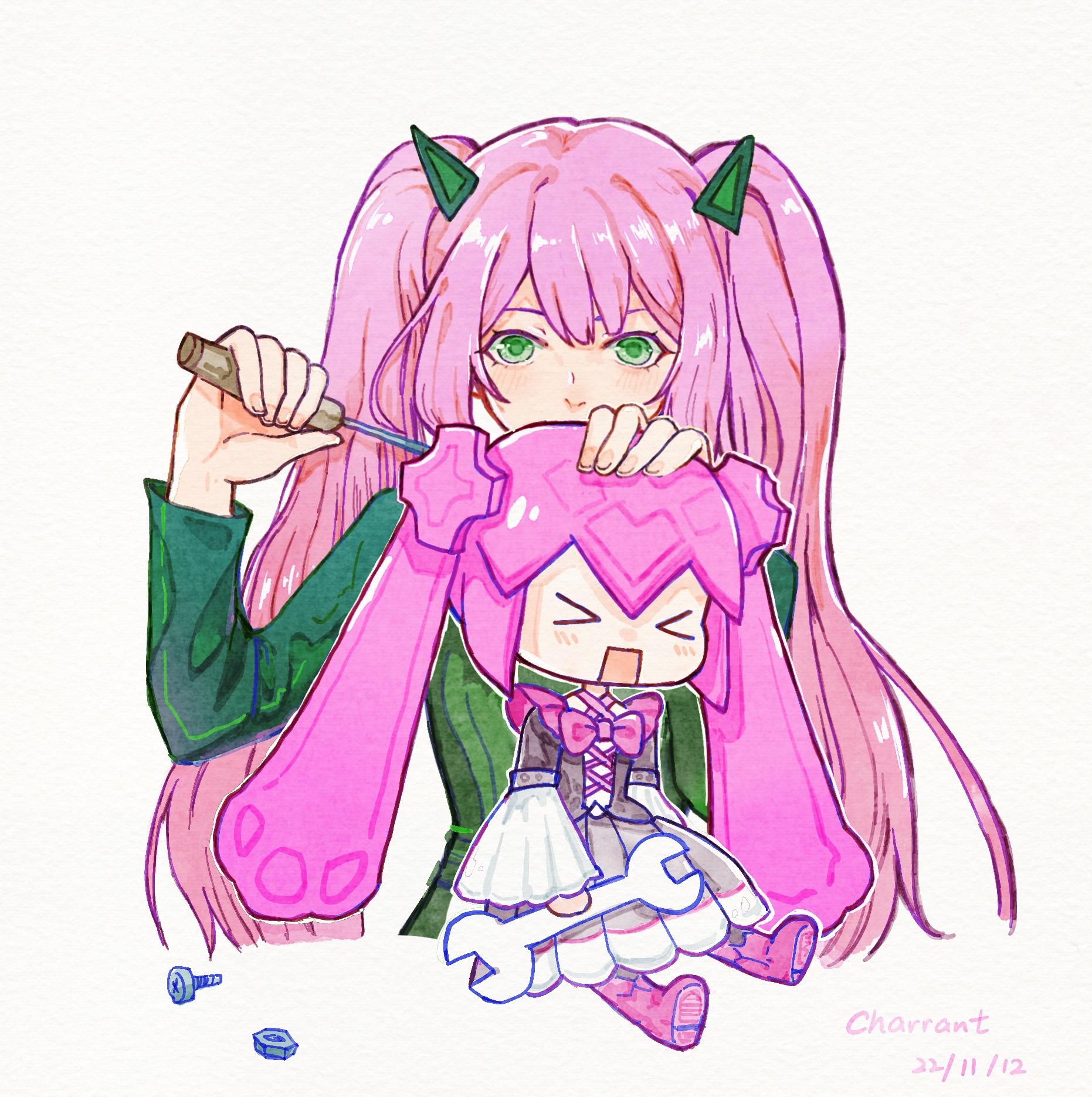 【每日一绘006】画两只莉卡