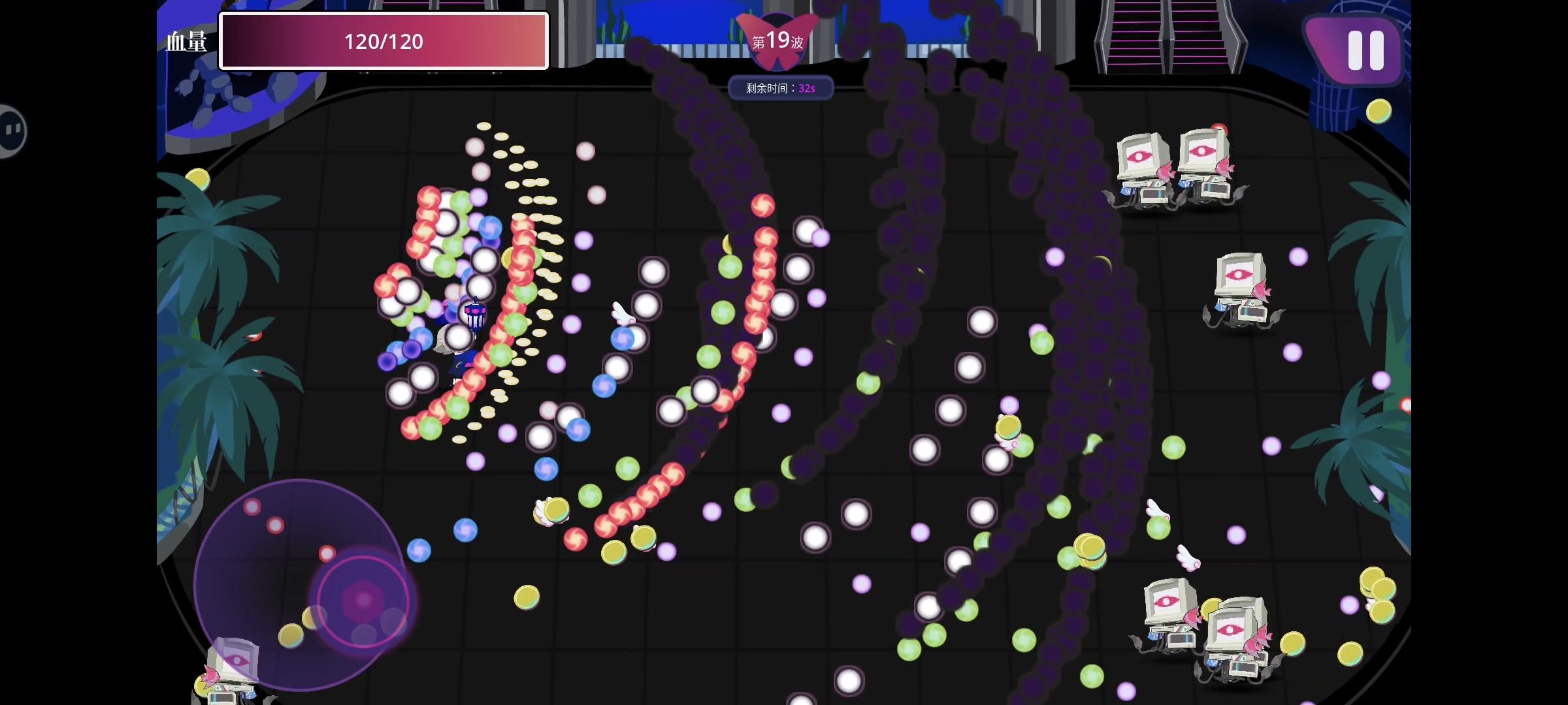 使用透射法术流通关啦！