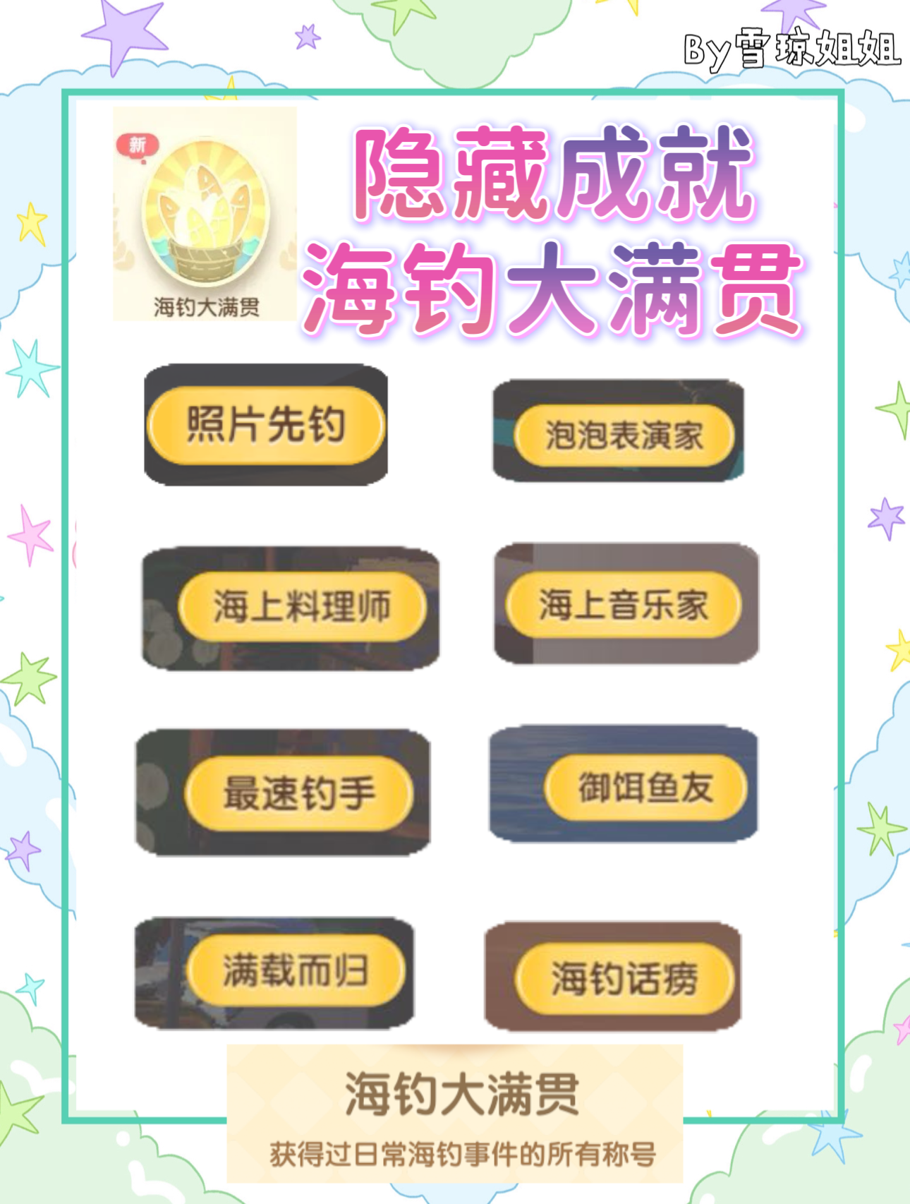 心动小镇隐藏成就-海钓大满贯具体攻略截图