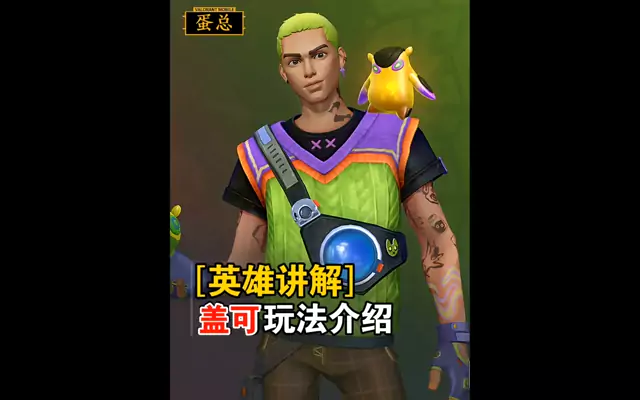 第1集｜全英雄人物讲解之盖可玩法介绍