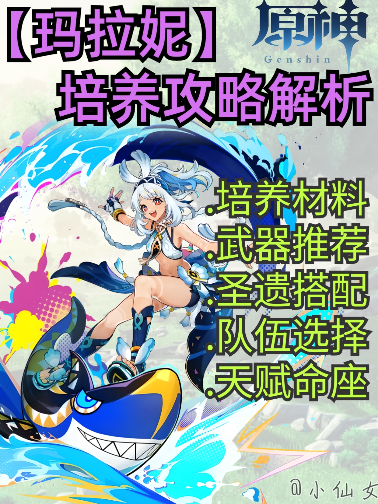 【V5.0攻略】玛拉妮培养攻略速成