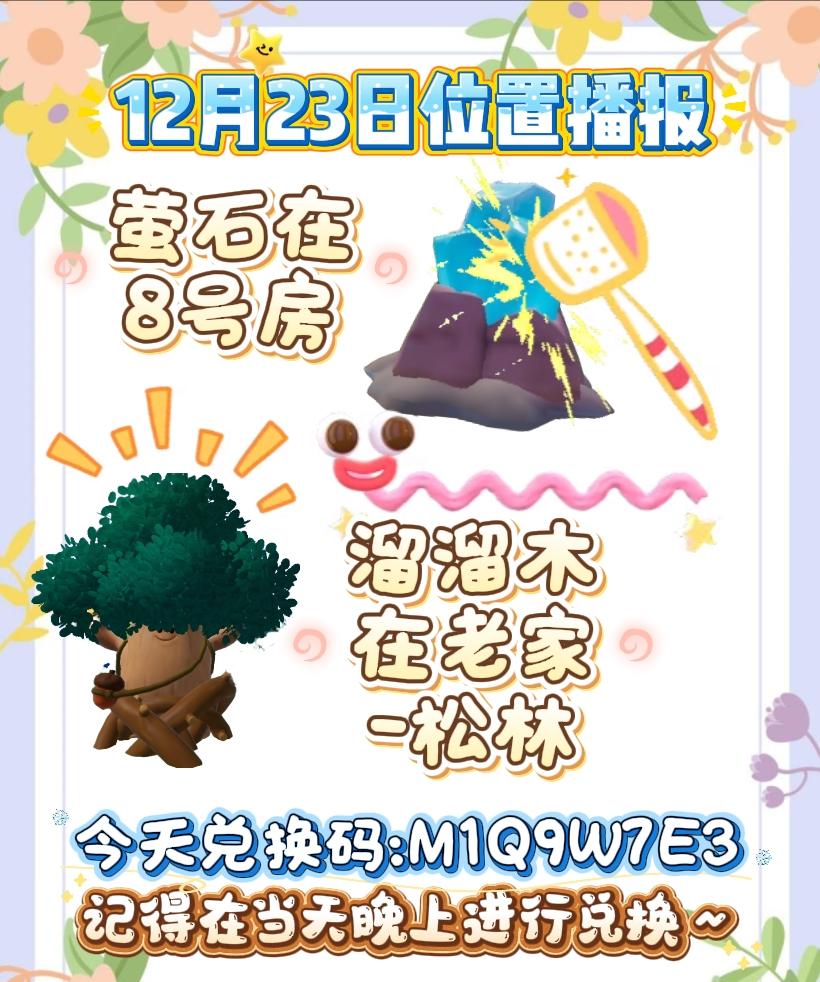 12月23日位置播报