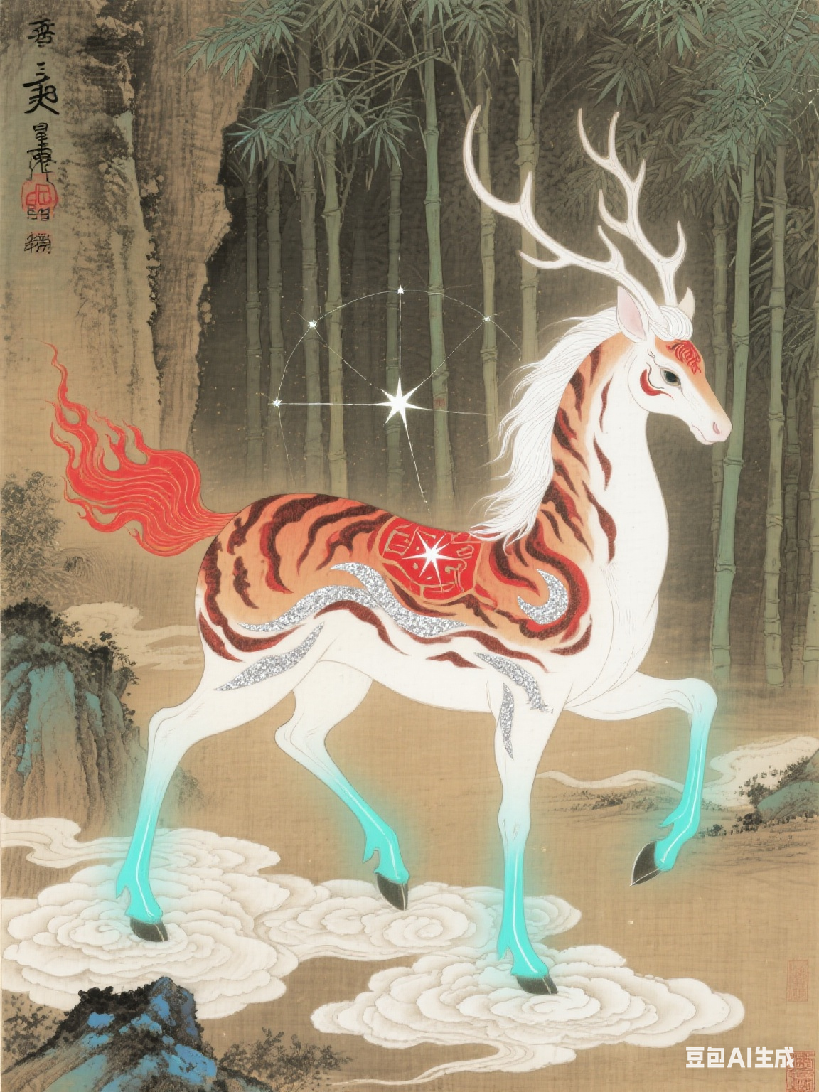 朱纹星宿·鹿蜀
