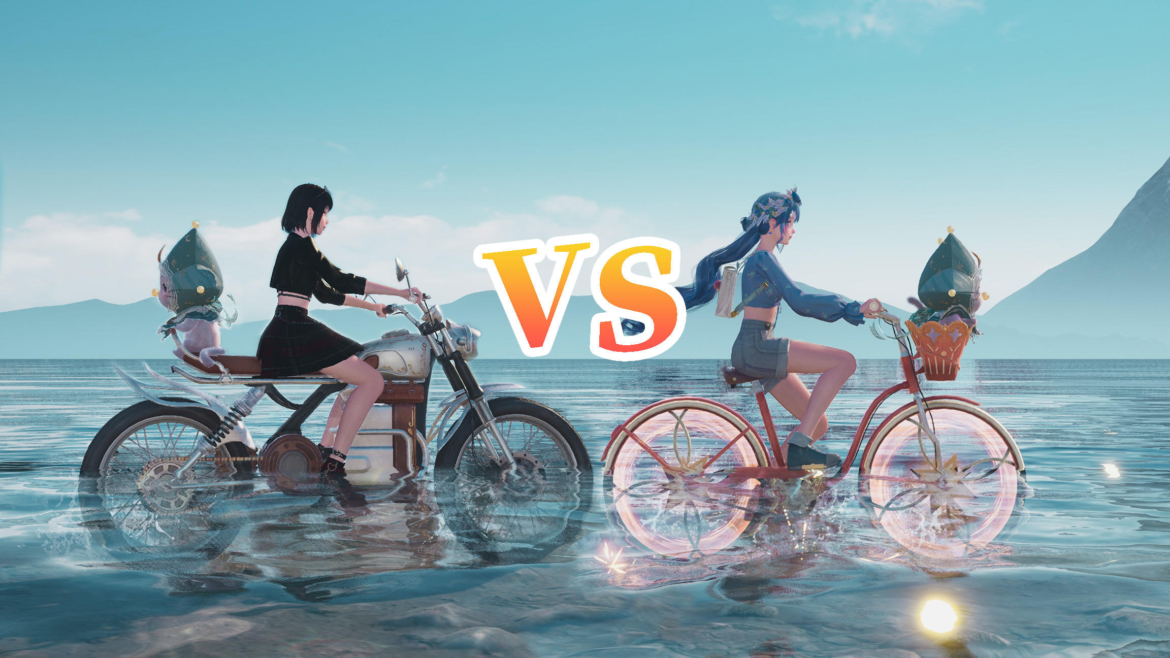 精确测算！摩托车比自行车快xx.xx%