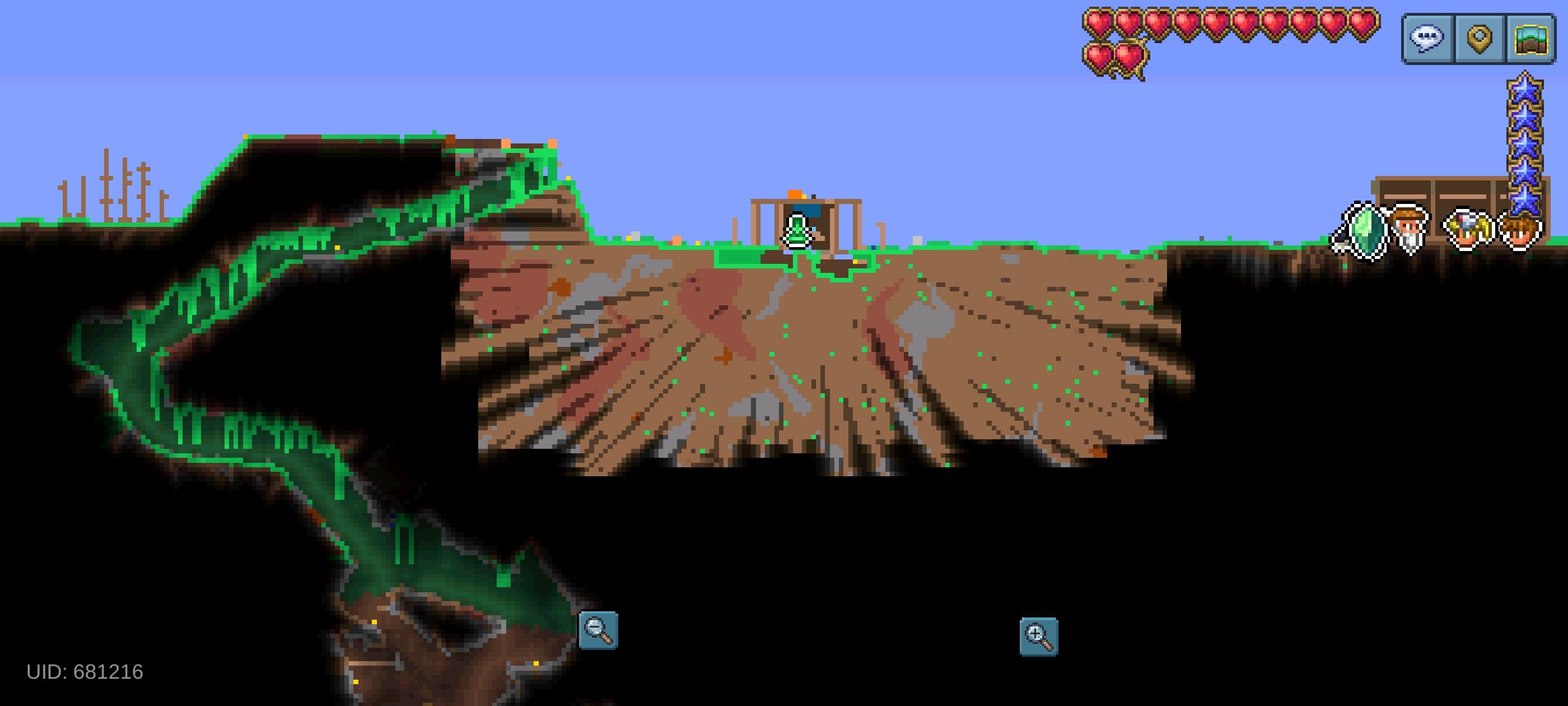 看看那些该死的哥布林都对我做了什么截图