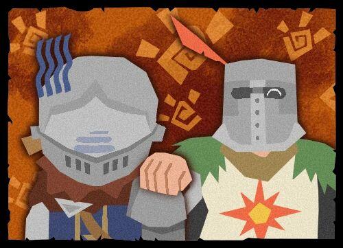 啊，你好...我知道你来了，这只是我的直觉。我是塞尼斯特的骑士，太阳的信徒。我为了寻找自己的太阳而来到这片土地。在我看来，我们的命运似乎交织在了一起。同为骑士，同样经历过困惑，而现在一同走到这里。在这个残酷的地方，难道这只是巧合吗？我不这么认为...你给我留下了深刻的印象，我很希望助你一臂之力。不要担心，万事总有出路。虽然不知道你的目标，但在你身上我感觉到了某种非凡的特质。看到你平安真的太好了，而