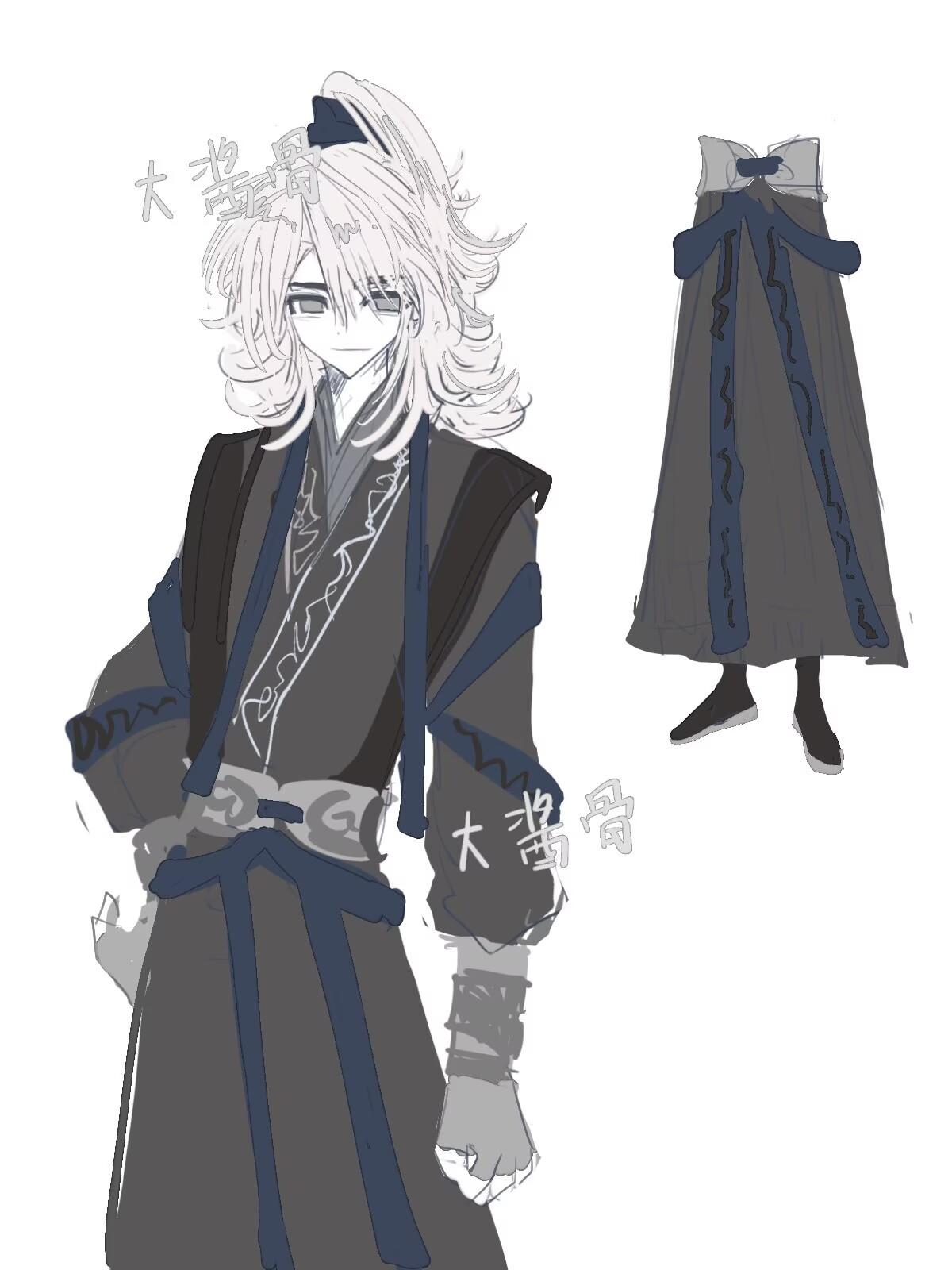 【开发者日志3】《debug指南》部分角色概念图