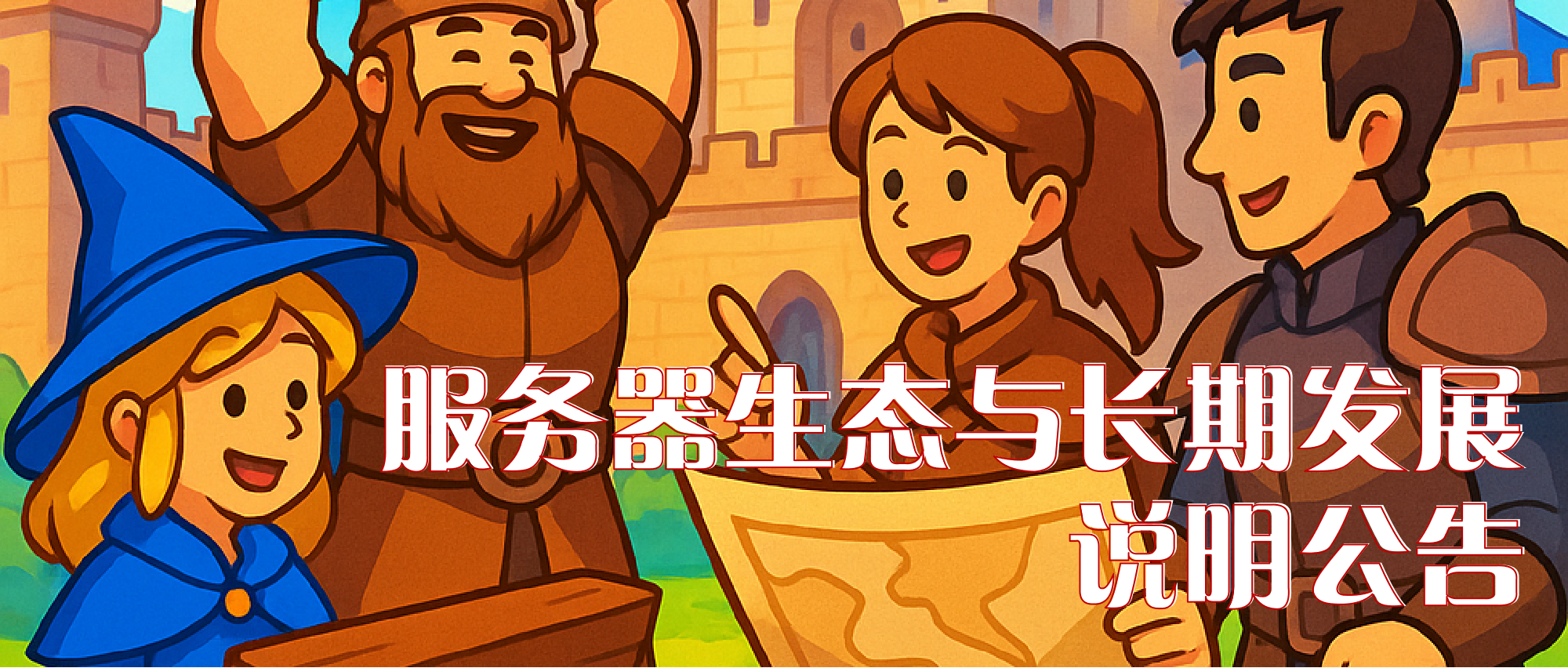【黎明号角】关于服务器生态与长期发展的说明公告