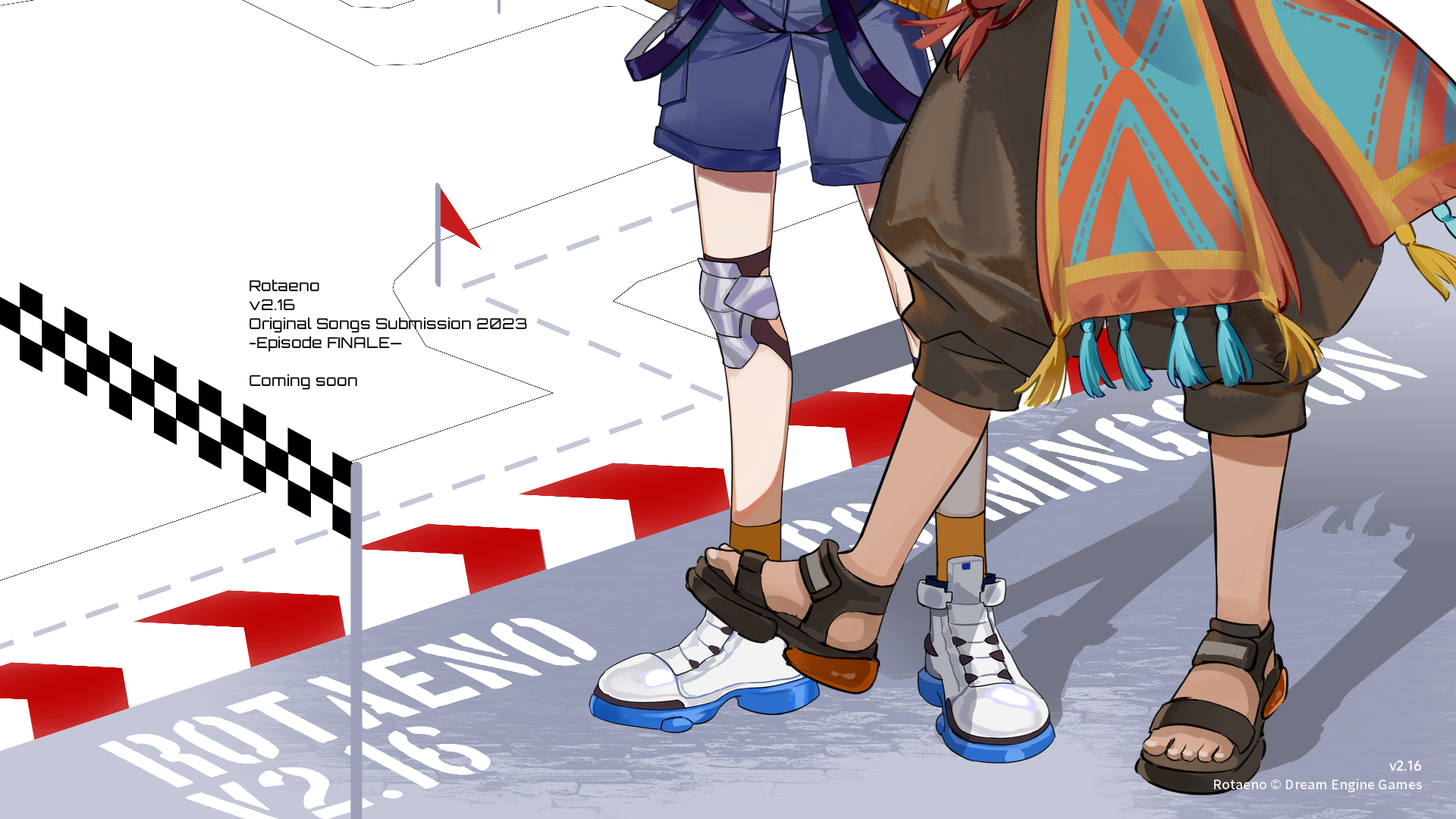 「哈～！史班娜真是个好地方啊！网络好，科技等级也高，跟老家很像呢！」 
「是的呢老大！这是目前我们到过之中的，最棒最棒的星球！ 」
2.16 Coming Soon！ε=ε=ε=ε=ε=ヽ( ﾟ▽ﾟ)ノ
#rotaeno #旋转音律