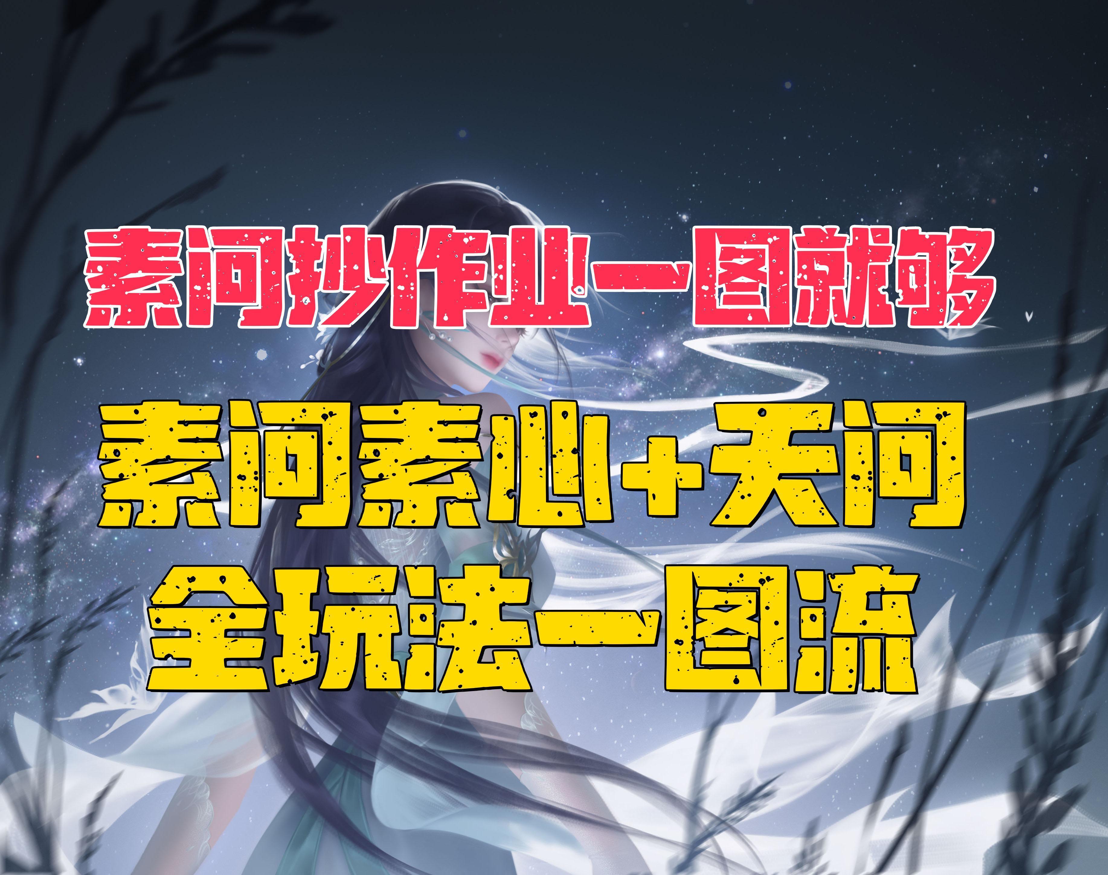 逆水寒手游1.2.1版本素问天问一图流攻略，含技能 装备 特质 内功 打造全套可抄作业！