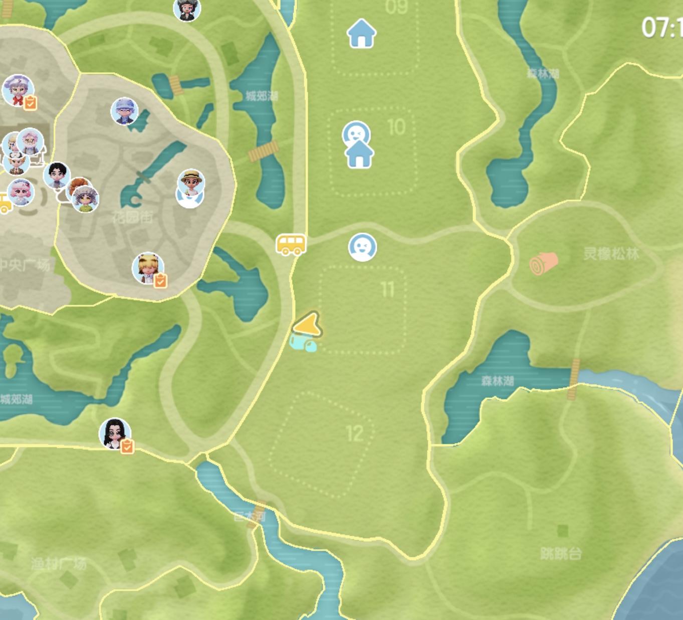 7.20 萤石和溜溜木位置截图