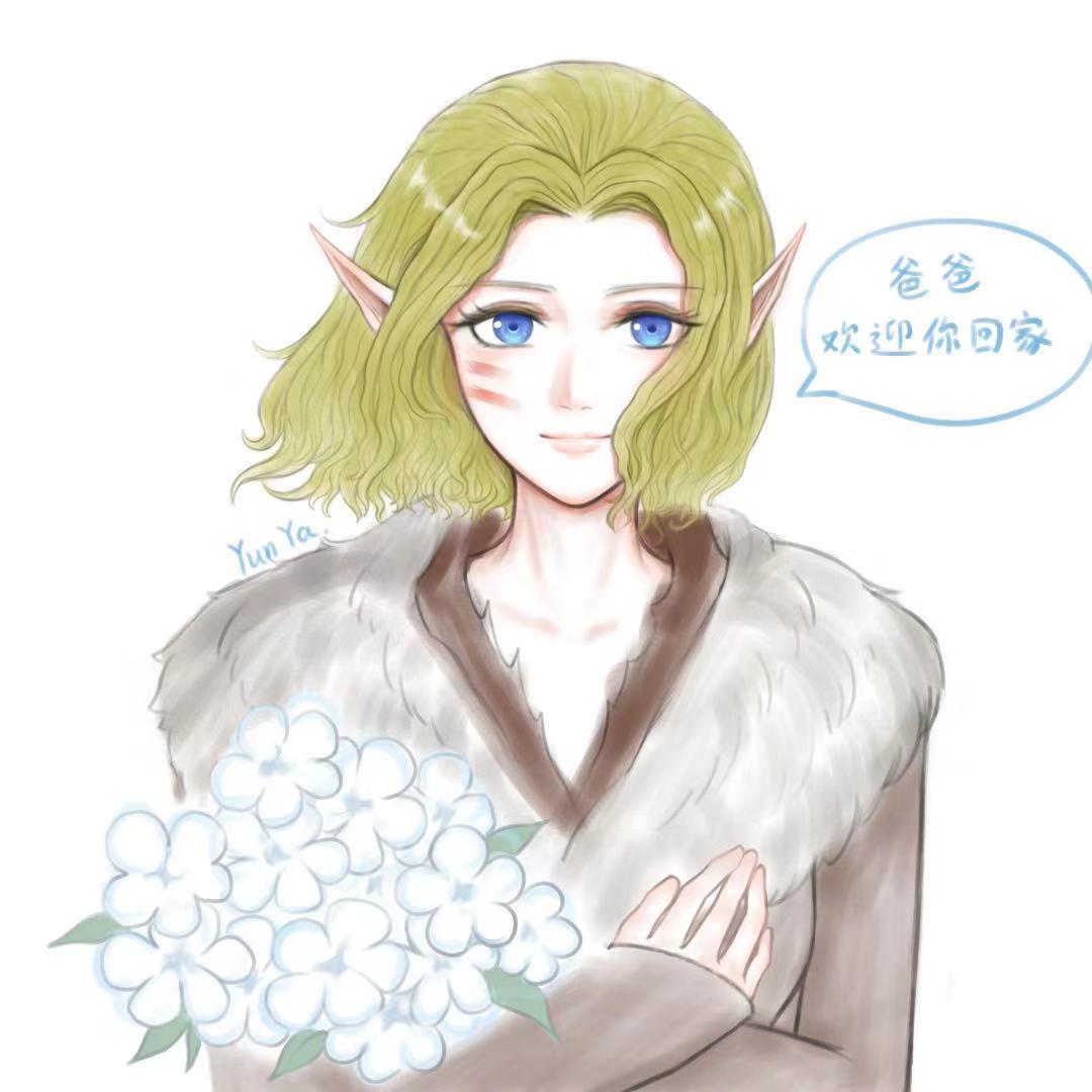 画完了，拉夏尔真好看