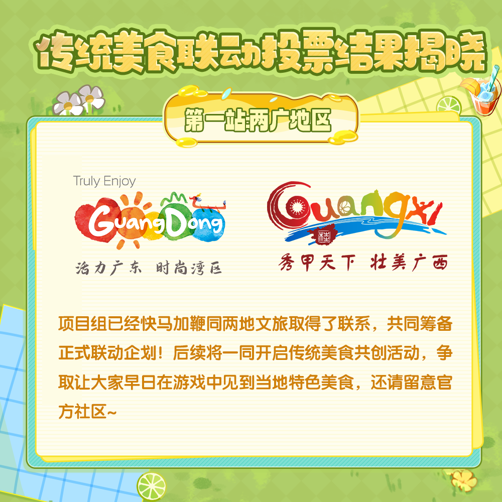 「结果揭晓」传统美食联动第一站竟然是……..