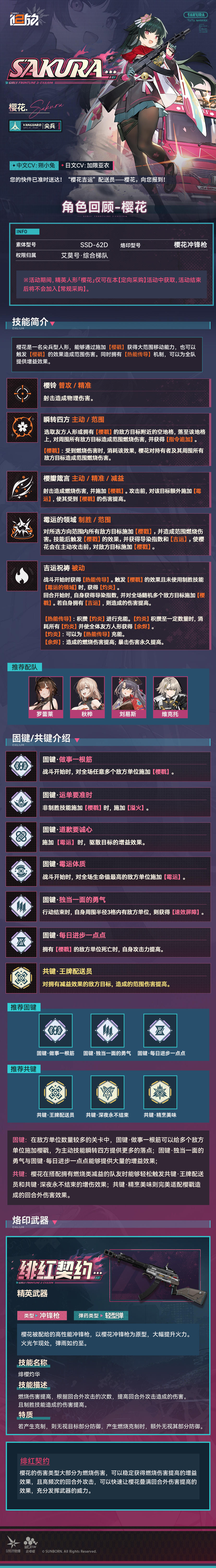 ✦角色复刻 · 樱花✦