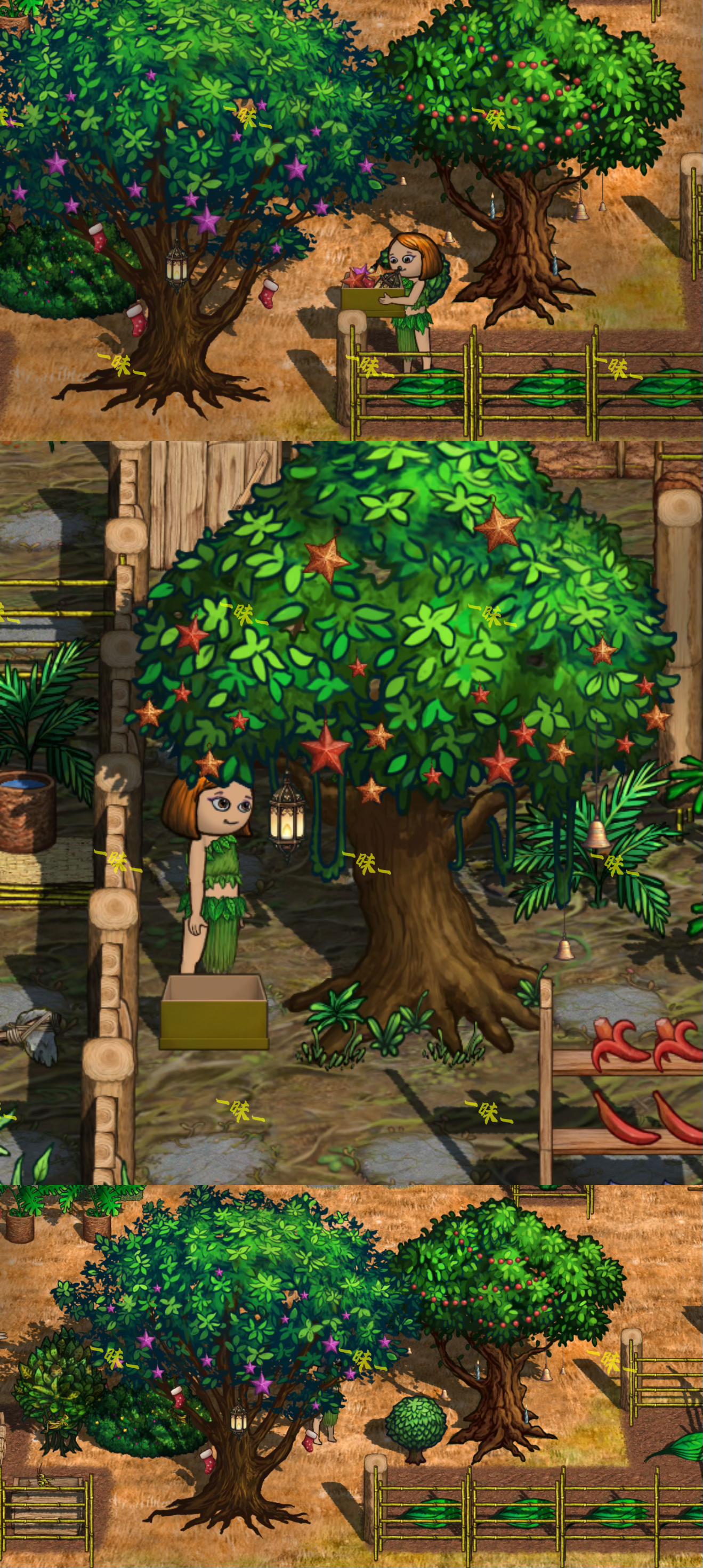 圣诞礼盒装饰树