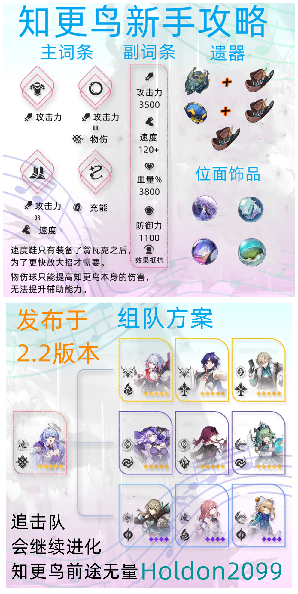 星穹铁道歌姬 知更鸟一图流2.2攻略